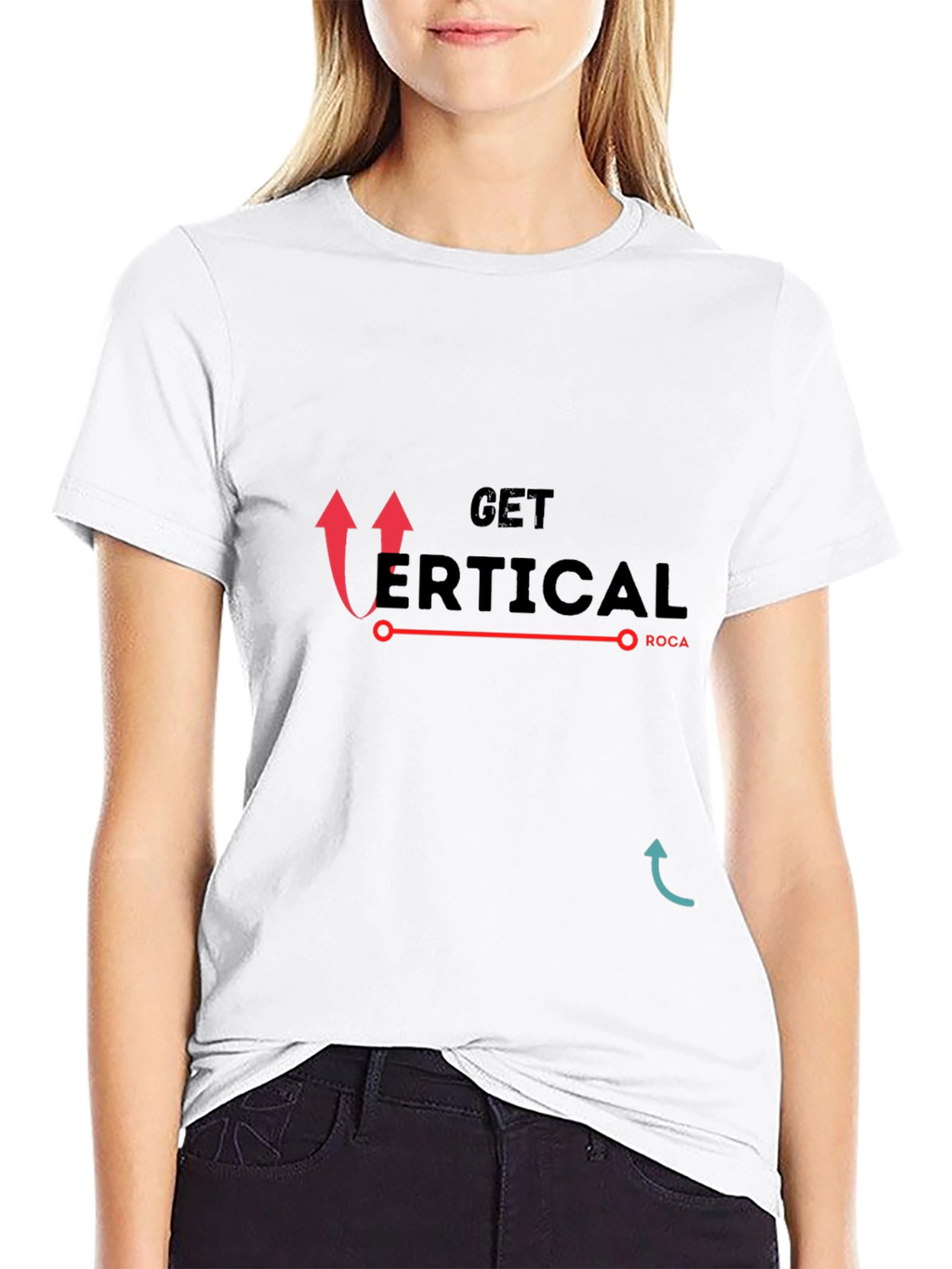 Get Vertical T-Shirt - Stylish Graphic Tee