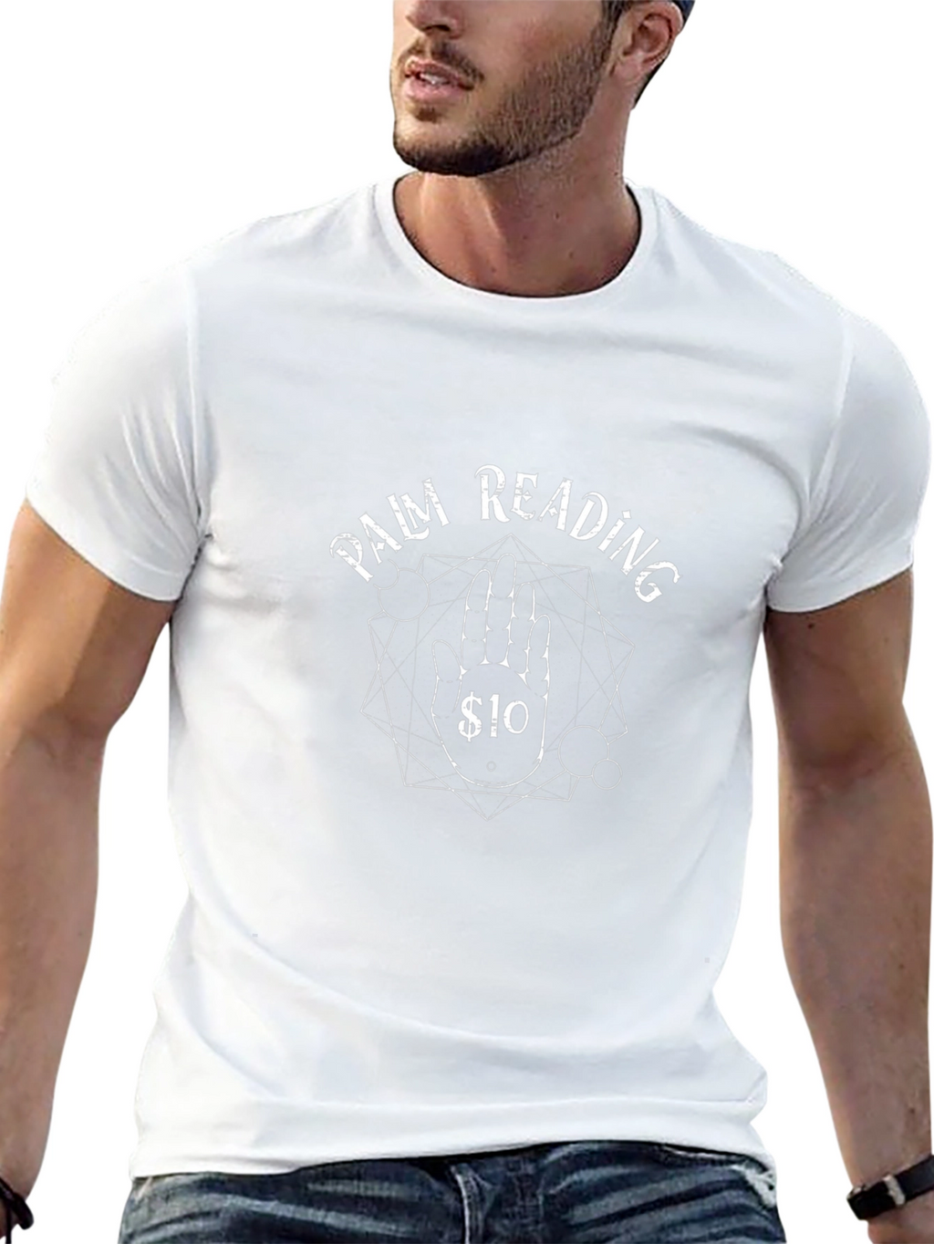 Palm Reading T-Shirt - $10 Fortune Teller Tee