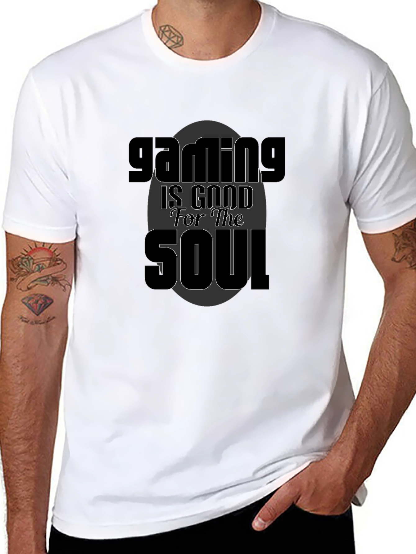 Gaming is Good for the Soul Black T-Shirt
