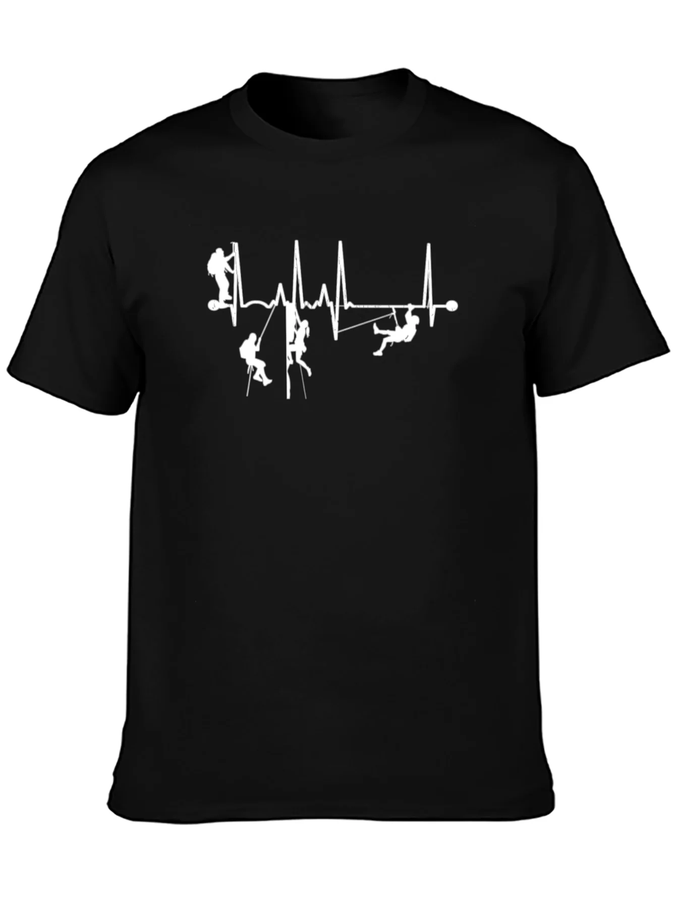 Climbing Heartbeat Graphic Tee