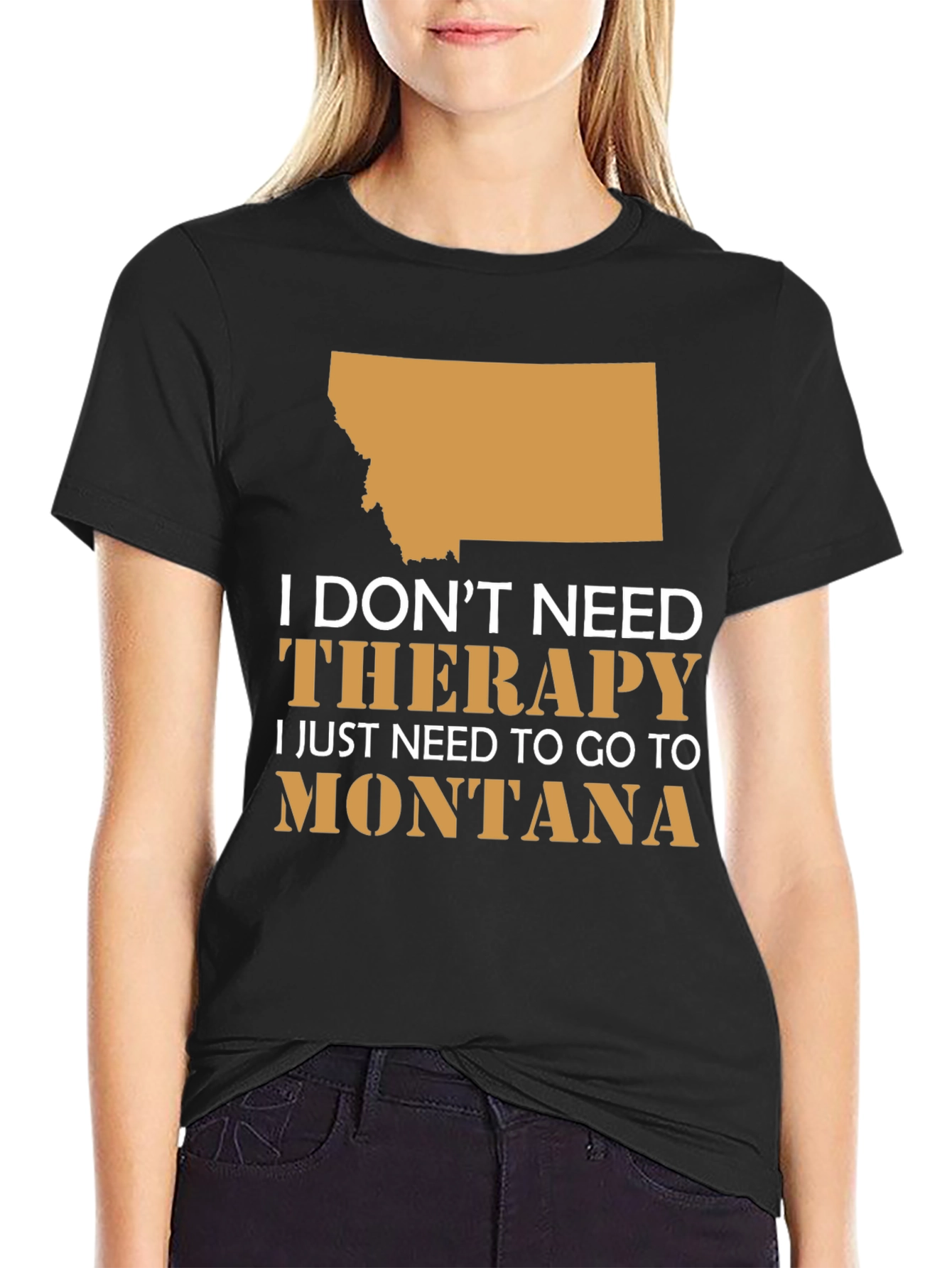 Montana Therapy T-Shirt: State Pride Tee
