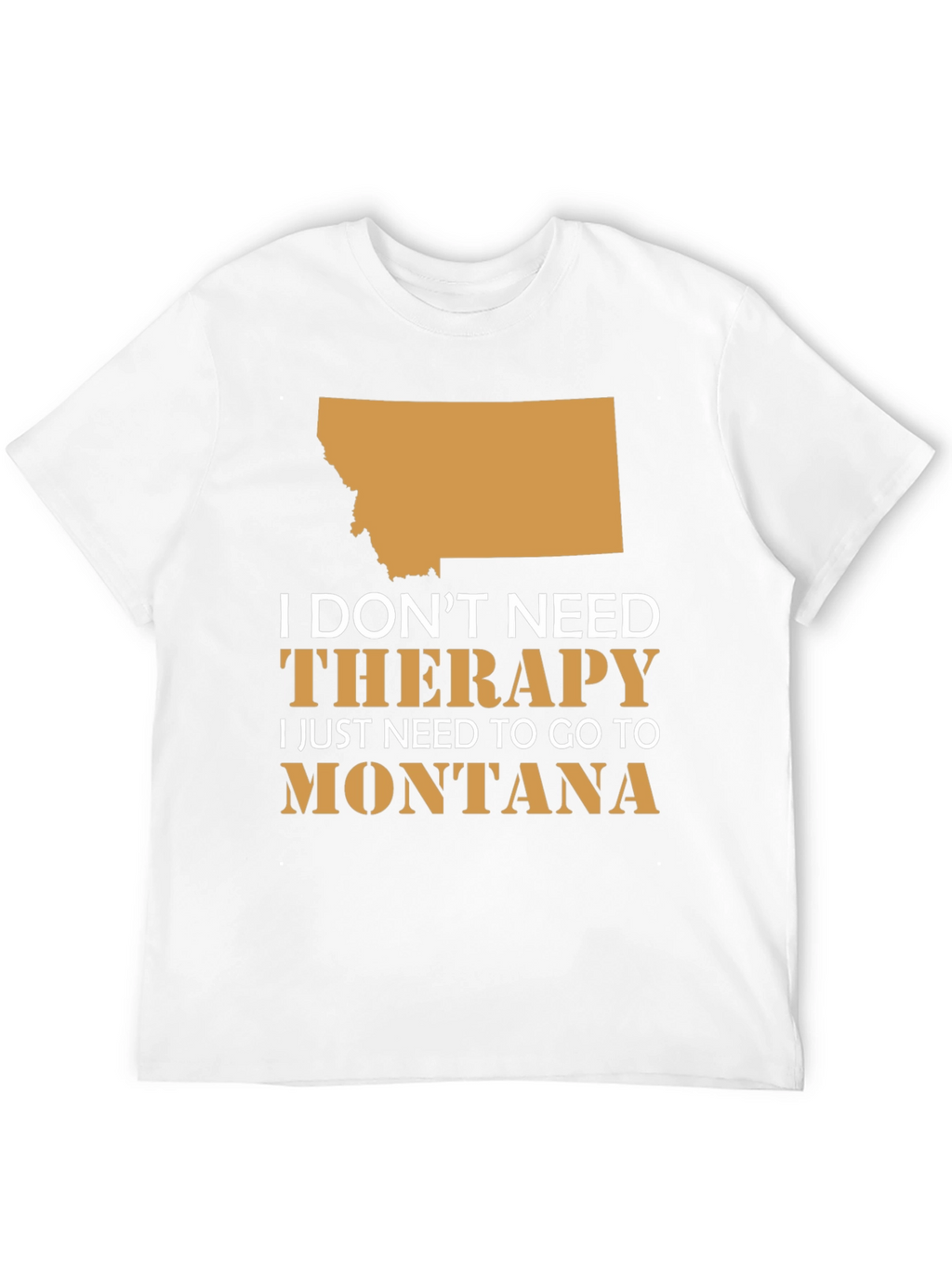 Montana Therapy T-Shirt: State Pride Tee