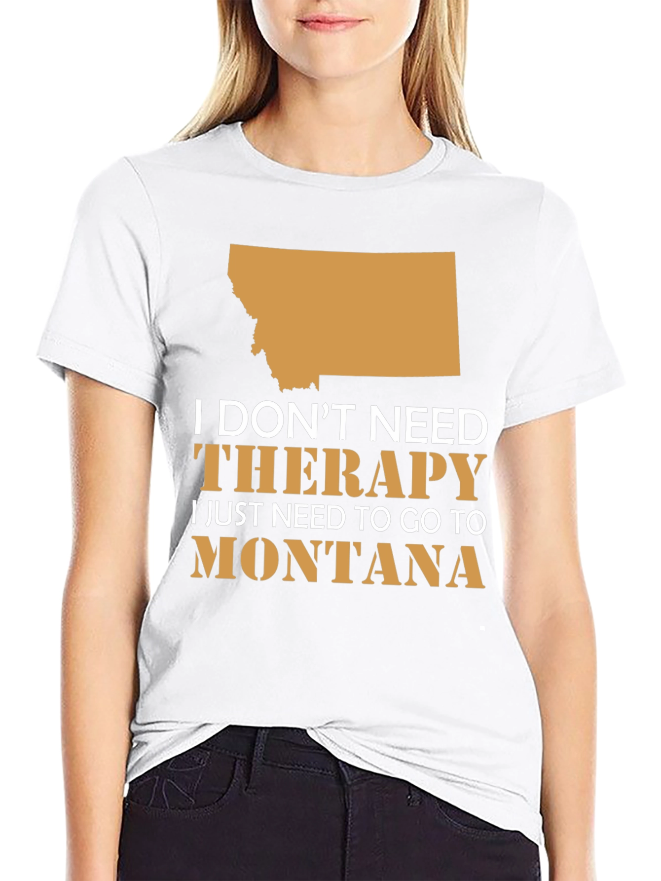Montana Therapy T-Shirt: State Pride Tee