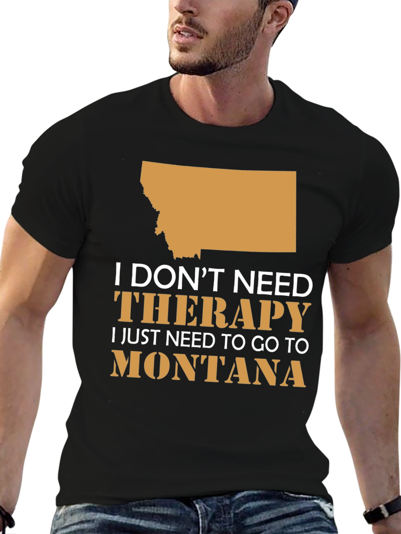 Montana Therapy T-Shirt: State Pride Tee