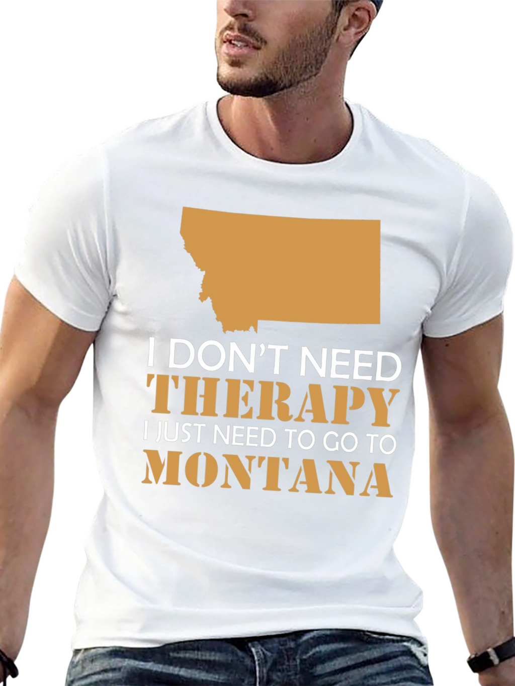 Montana Therapy T-Shirt: State Pride Tee