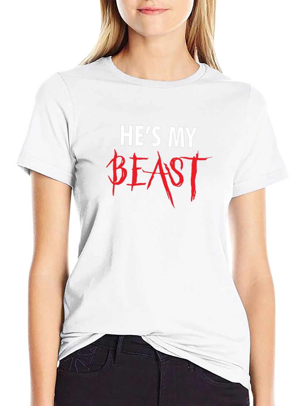 Hes My Beast Graphic Tee - Couples Matching Shirt