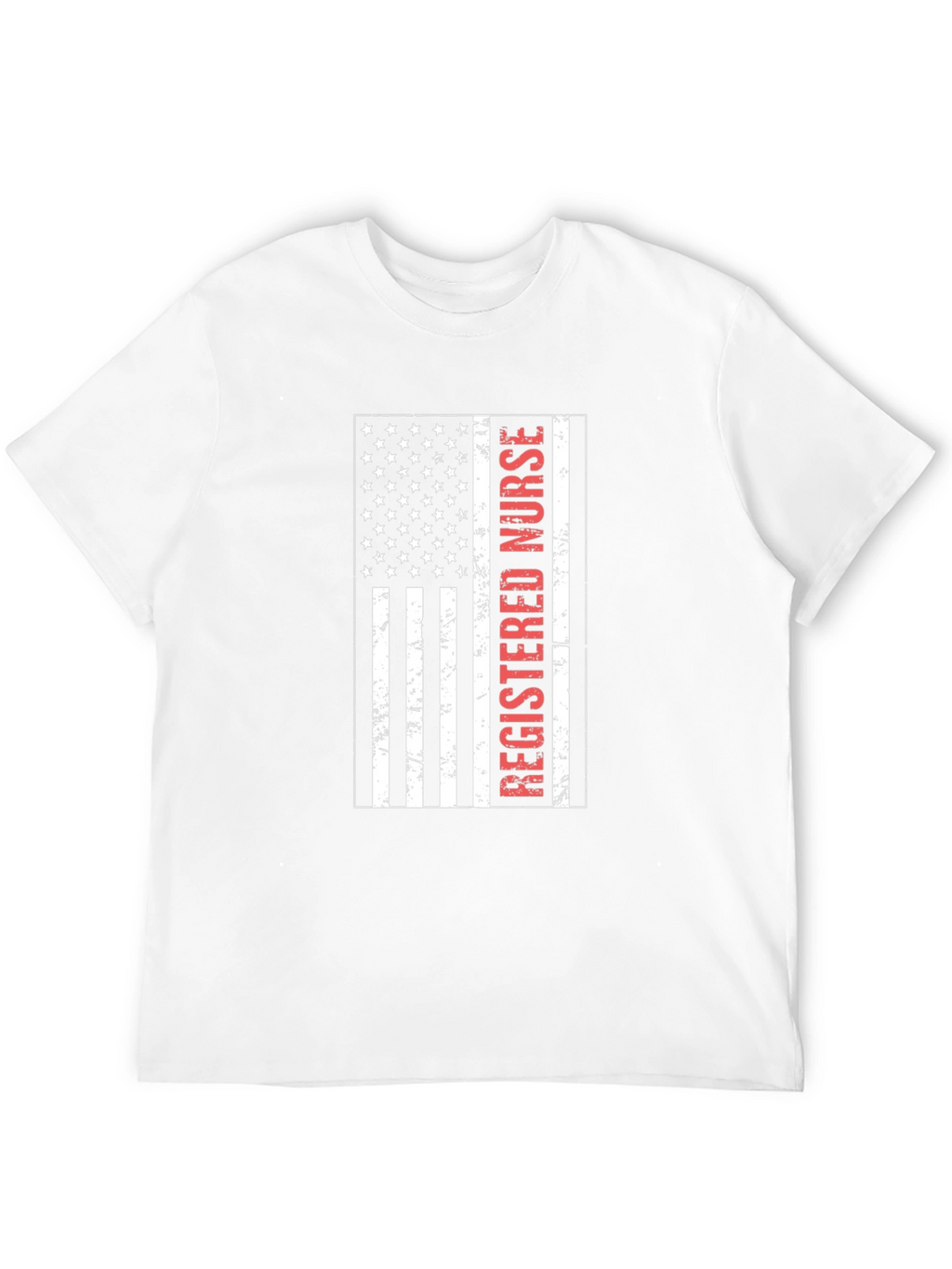 Registered Nurse American Flag T-Shirt