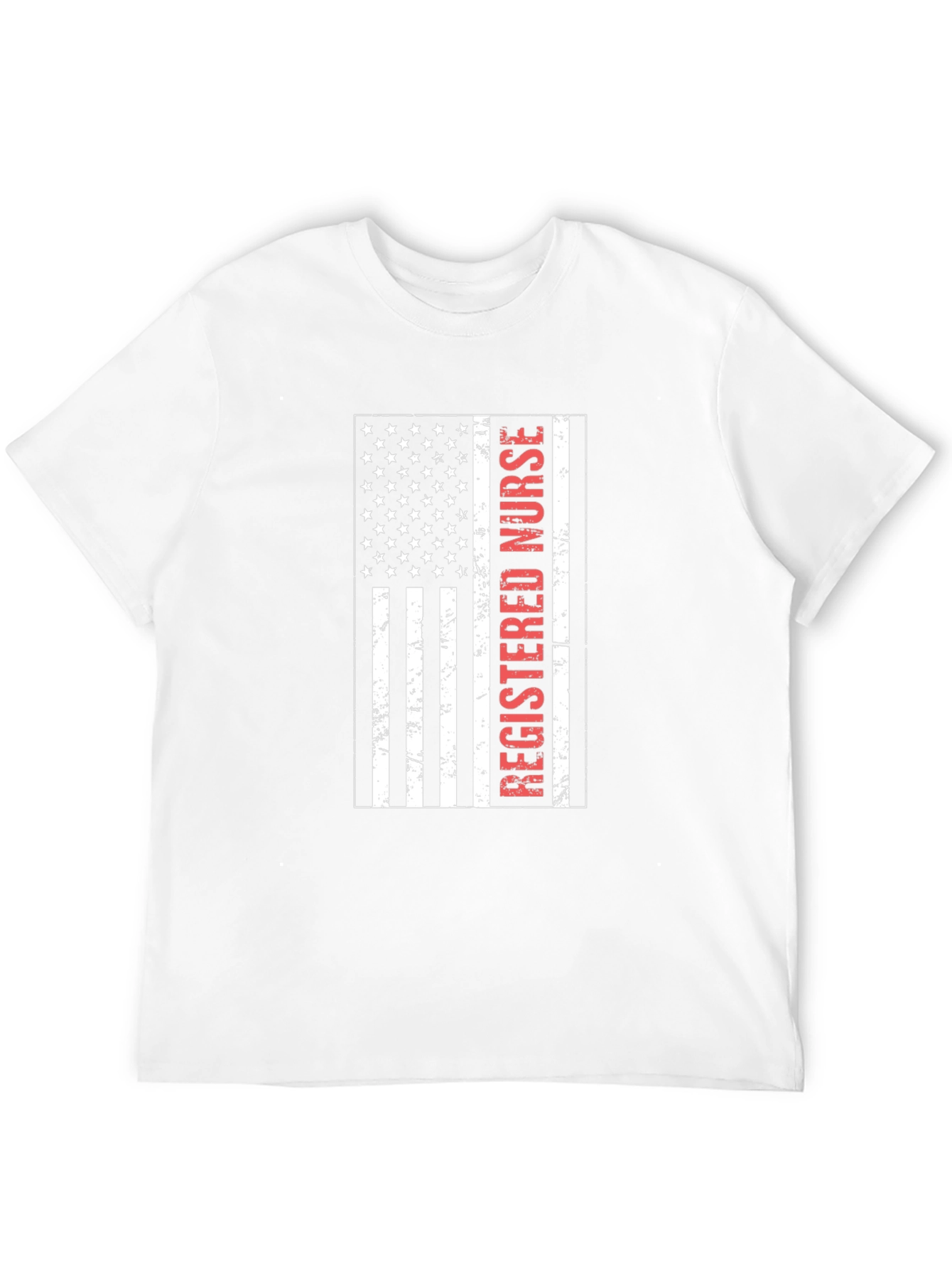 Registered Nurse American Flag T-Shirt
