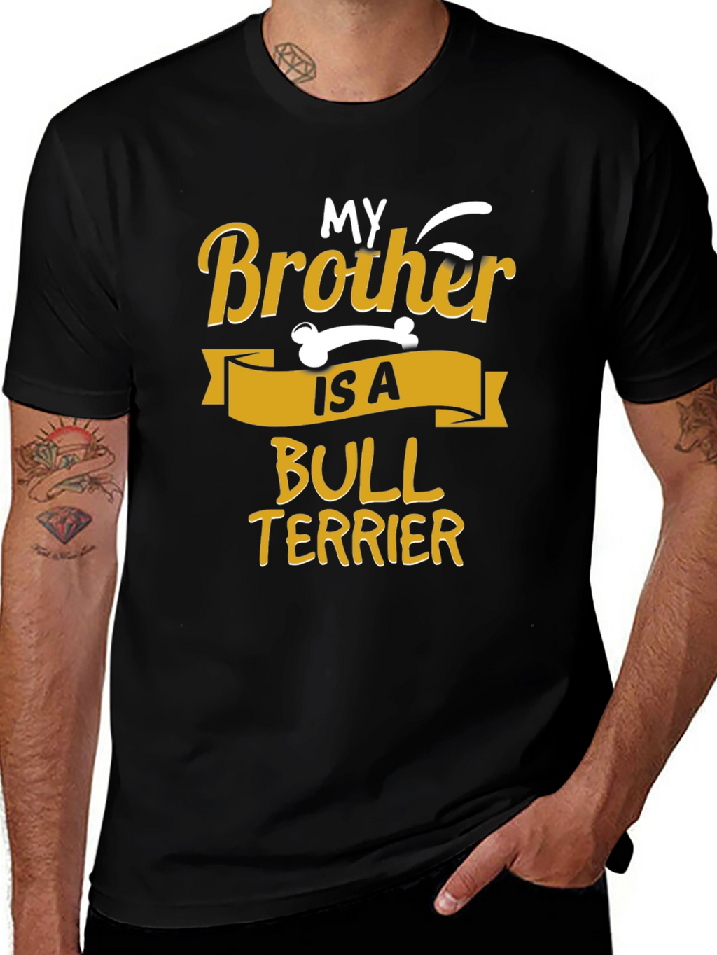My Brother Is A Bull Terrier T-Shirt