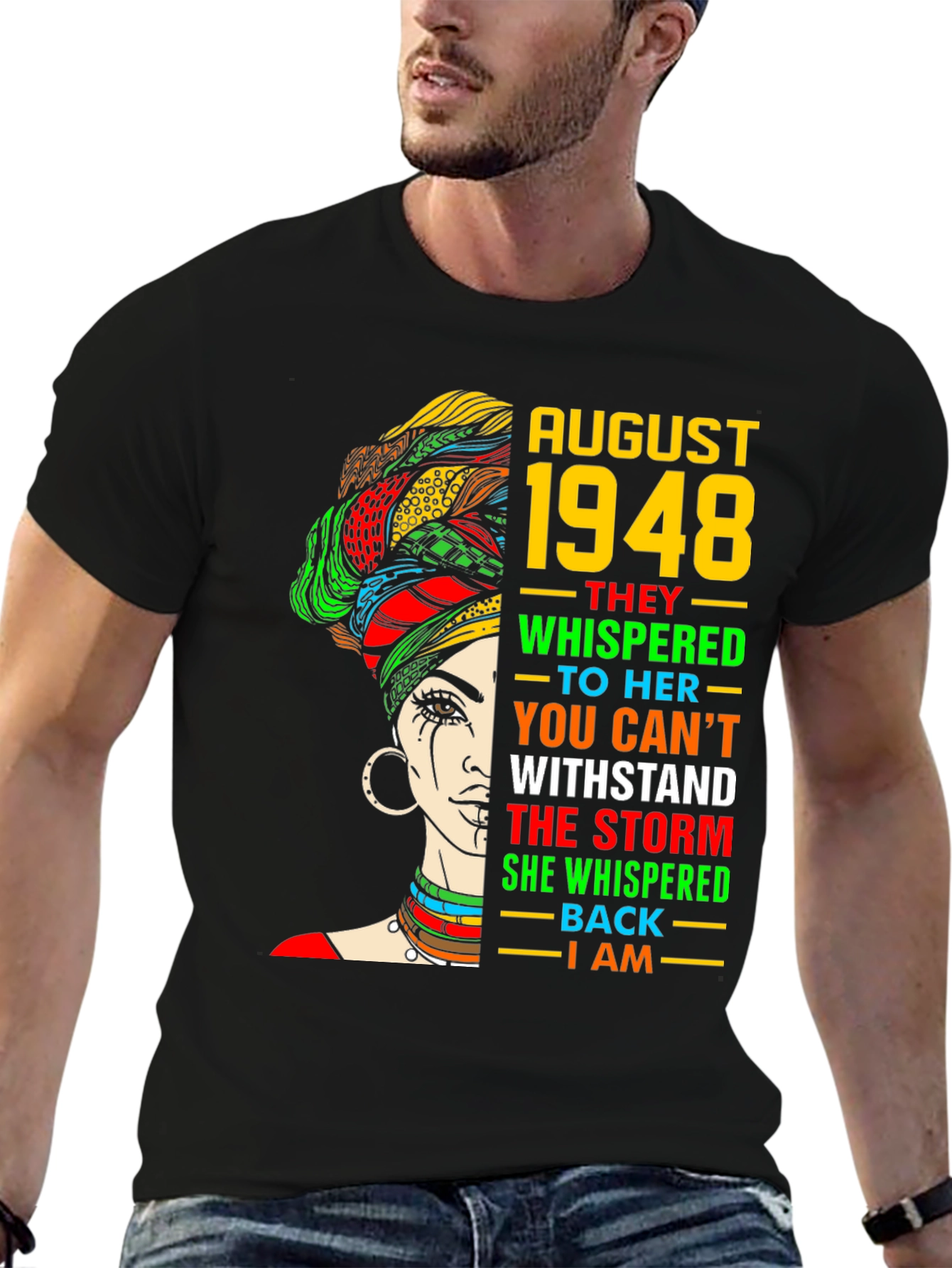 August 1948 Black Woman T-Shirt