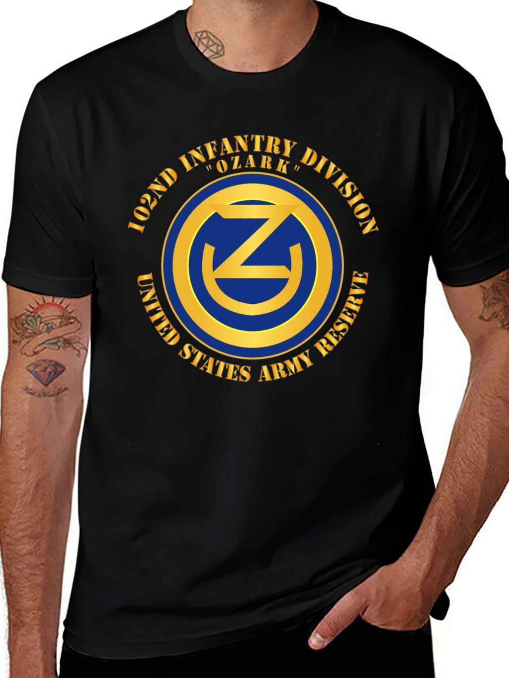 102nd Infantry Division T-Shirt - US Army Reserve Apparel