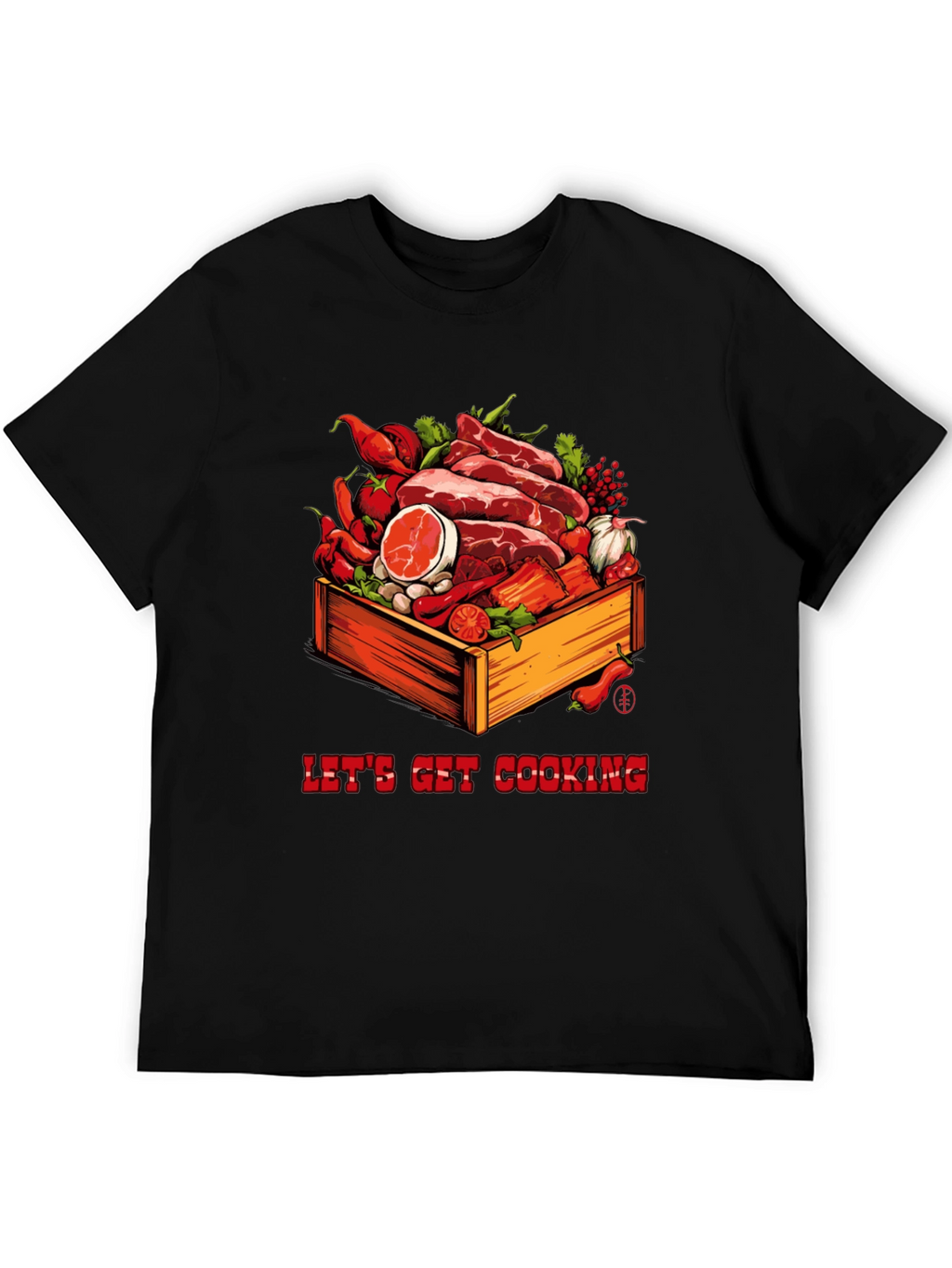Lets Get Cooking Graphic T-Shirt
