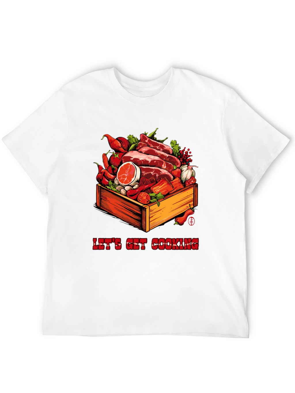Lets Get Cooking Graphic T-Shirt