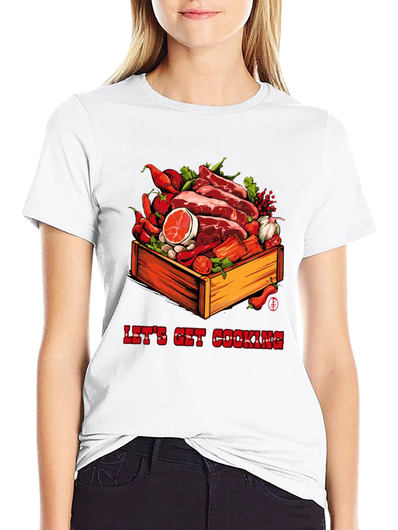 Lets Get Cooking Graphic T-Shirt