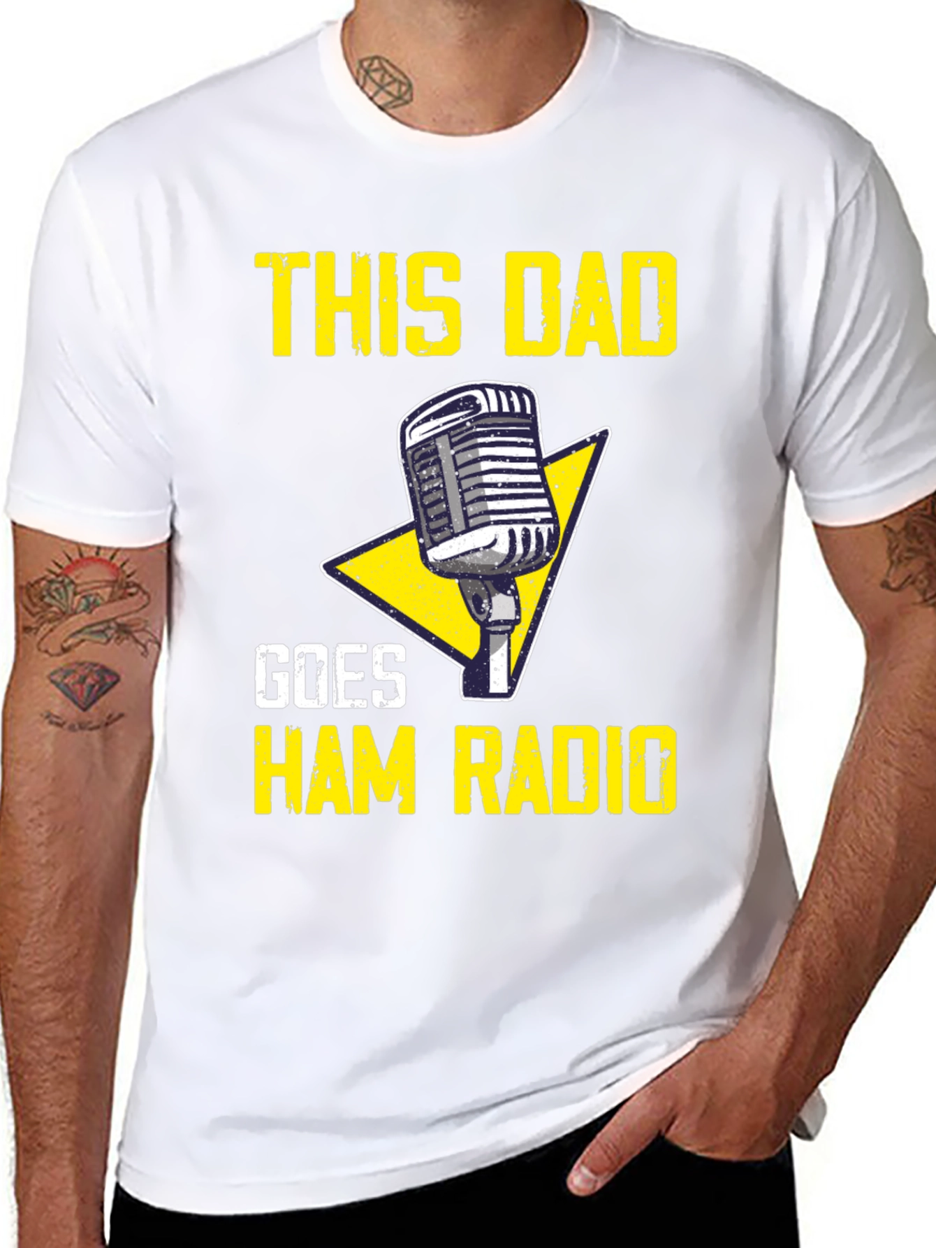 This Dad Goes Ham Radio T-Shirt