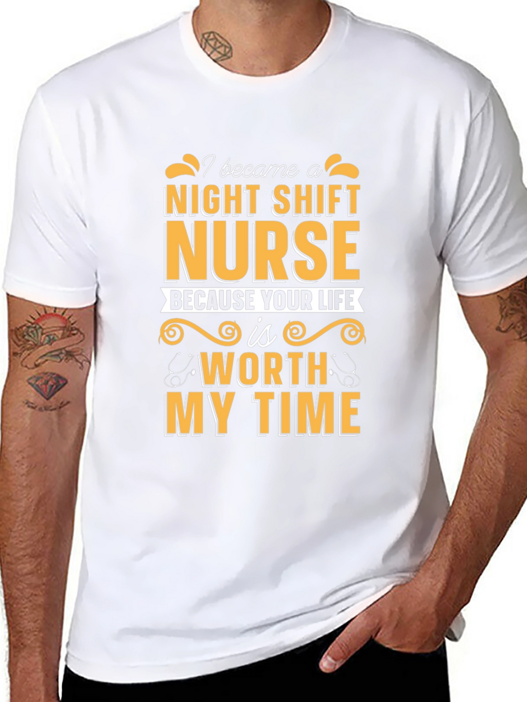 Night Shift Nurse Graphic Tee