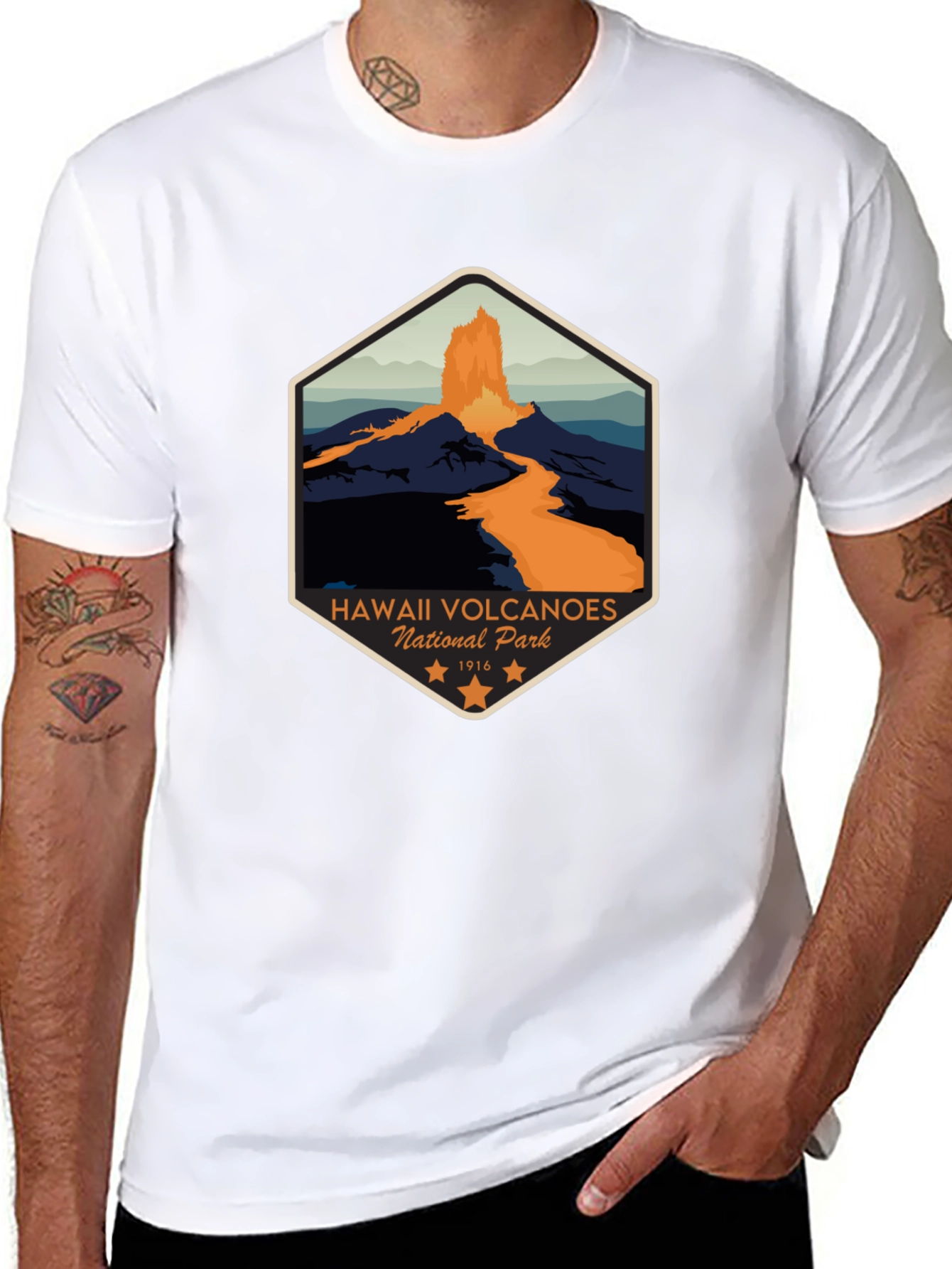 Hawaii Volcanoes National Park Graphic T-Shirt
