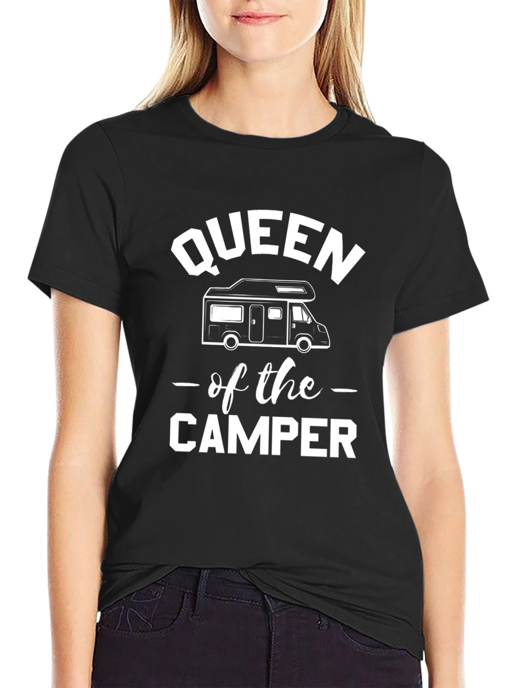 Queen of the Camper Graphic T-Shirt - RV Life