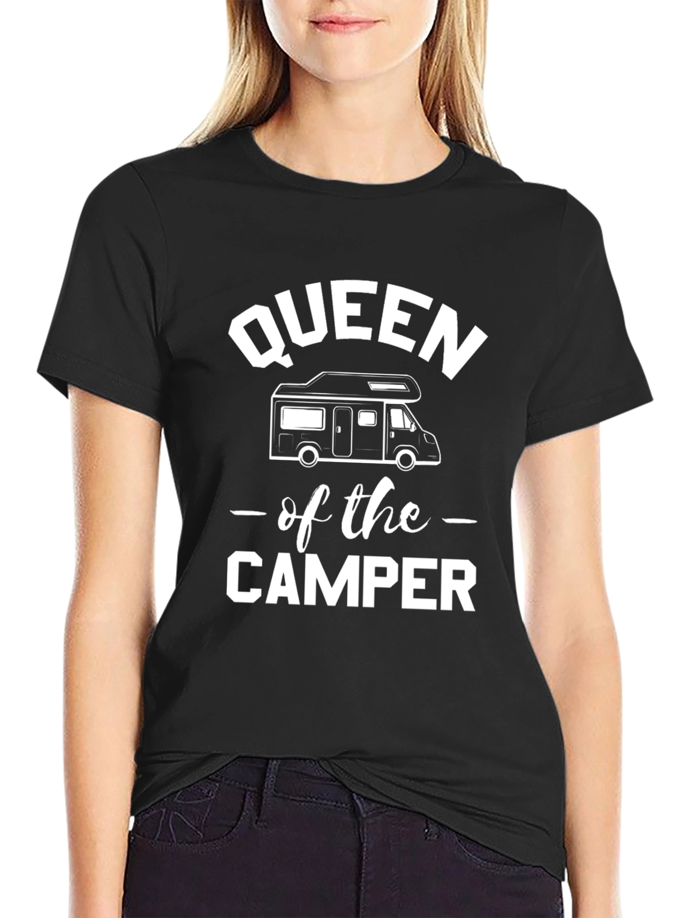 Queen of the Camper Graphic T-Shirt - RV Life