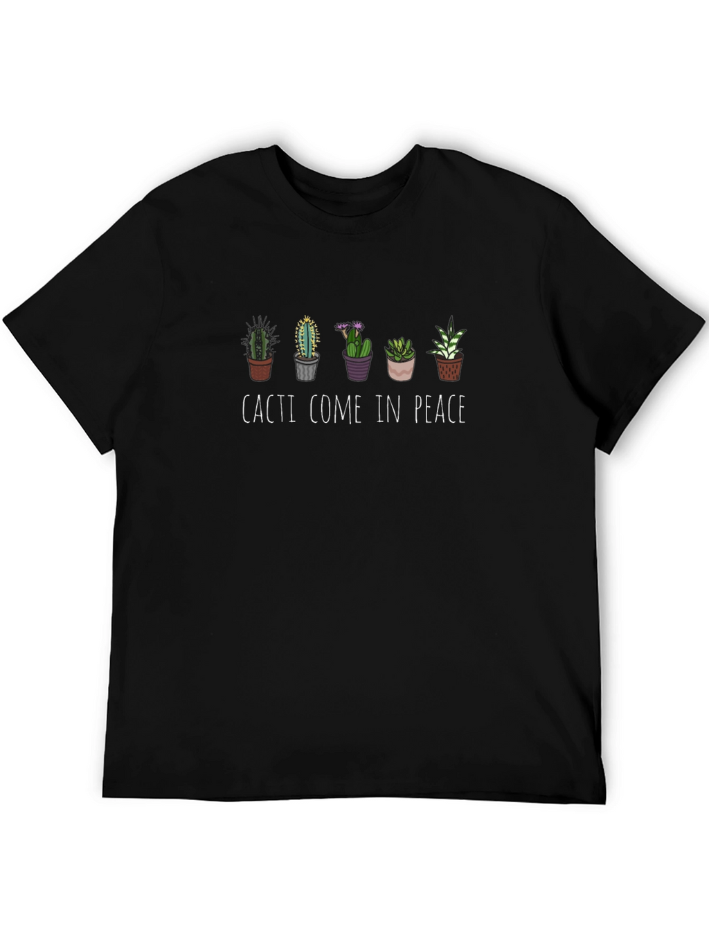 Cacti Come in Peace Graphic Tee