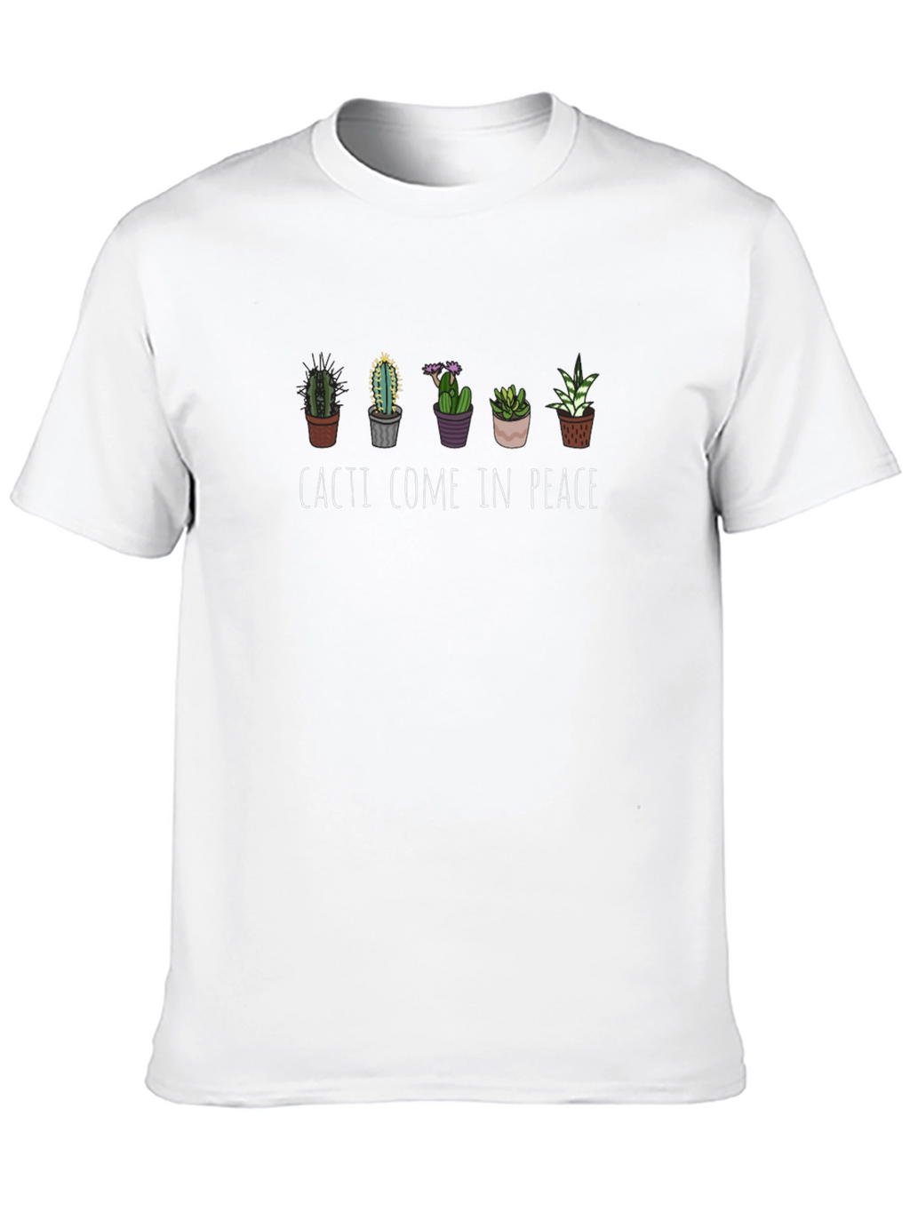Cacti Come in Peace Graphic Tee