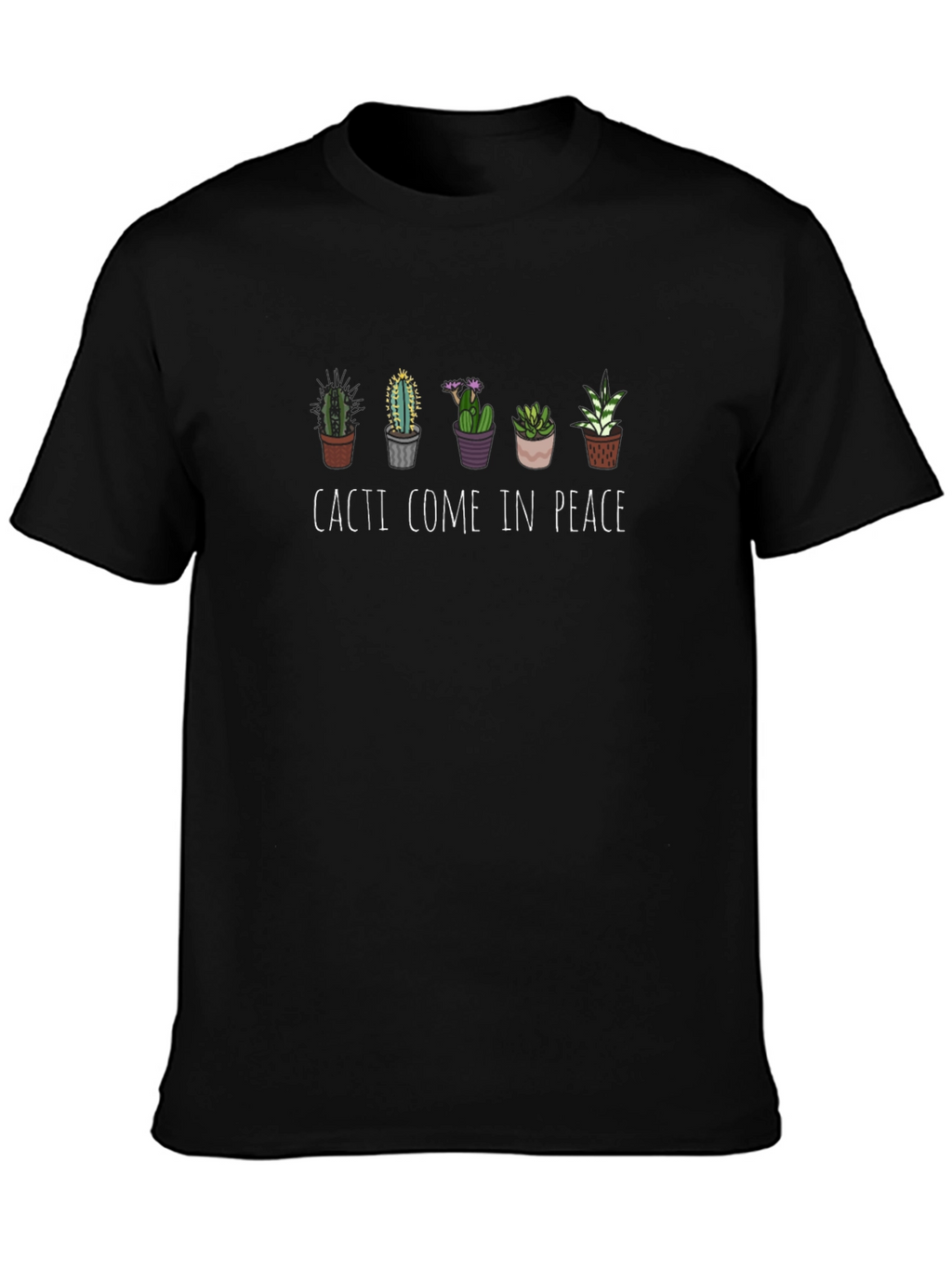 Cacti Come in Peace Graphic Tee