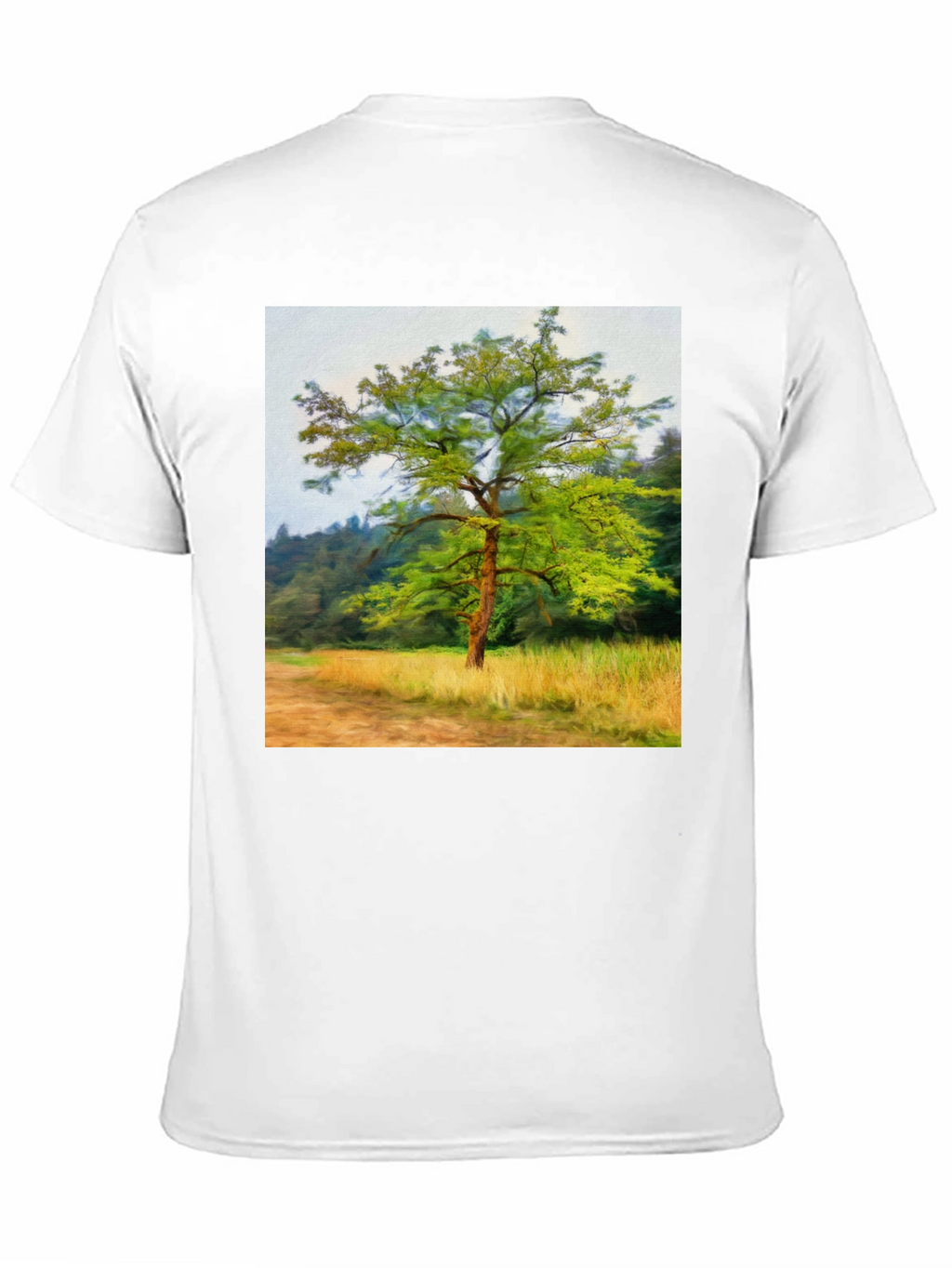 Tree Graphic Black T-Shirt - Nature Inspired Tee