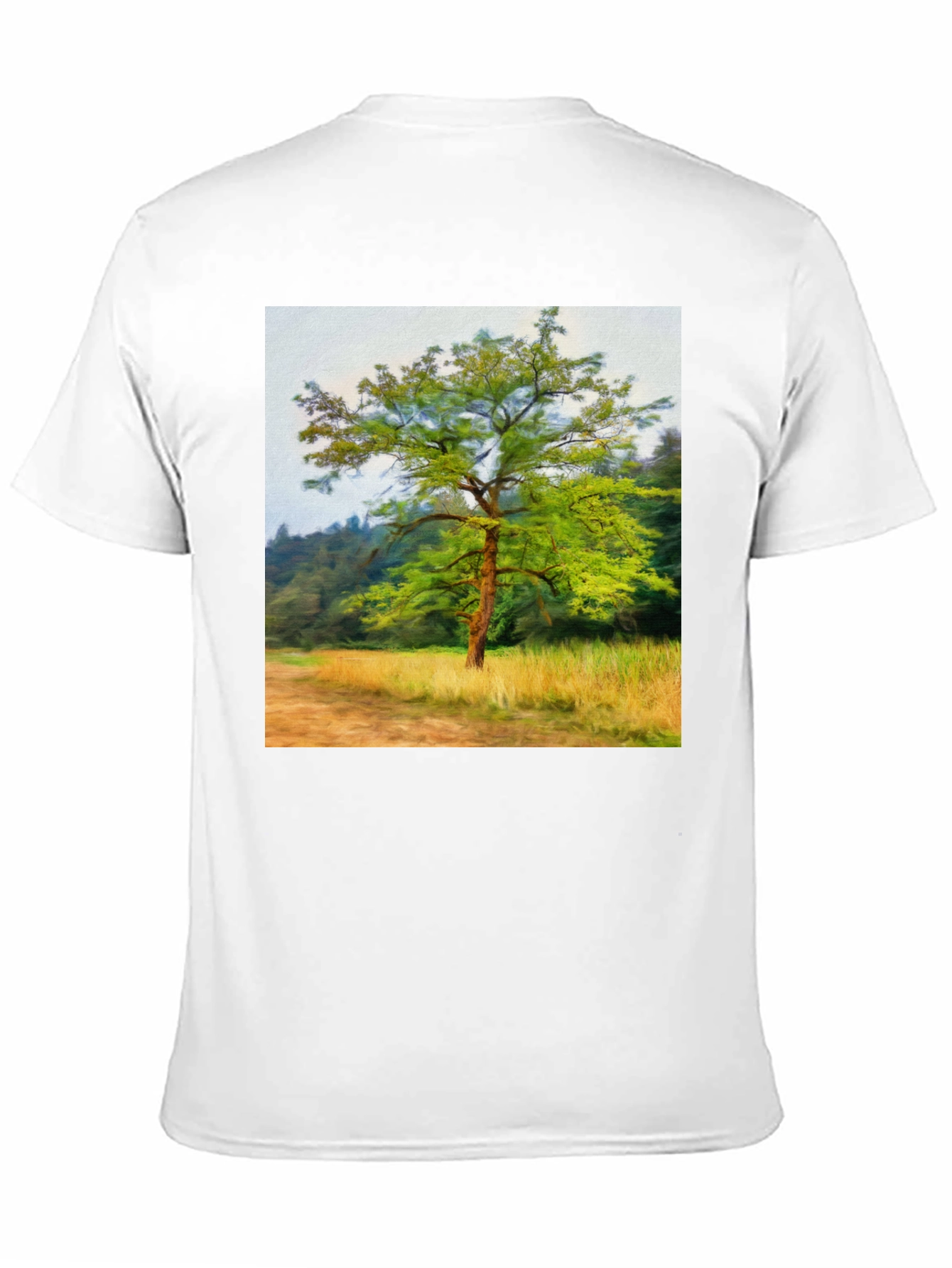 Tree Graphic Black T-Shirt - Nature Inspired Tee