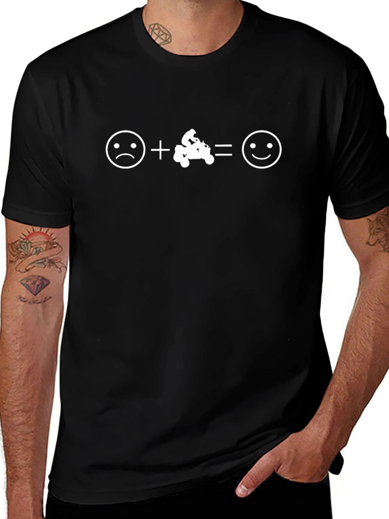 Happy ATV Rider T-Shirt