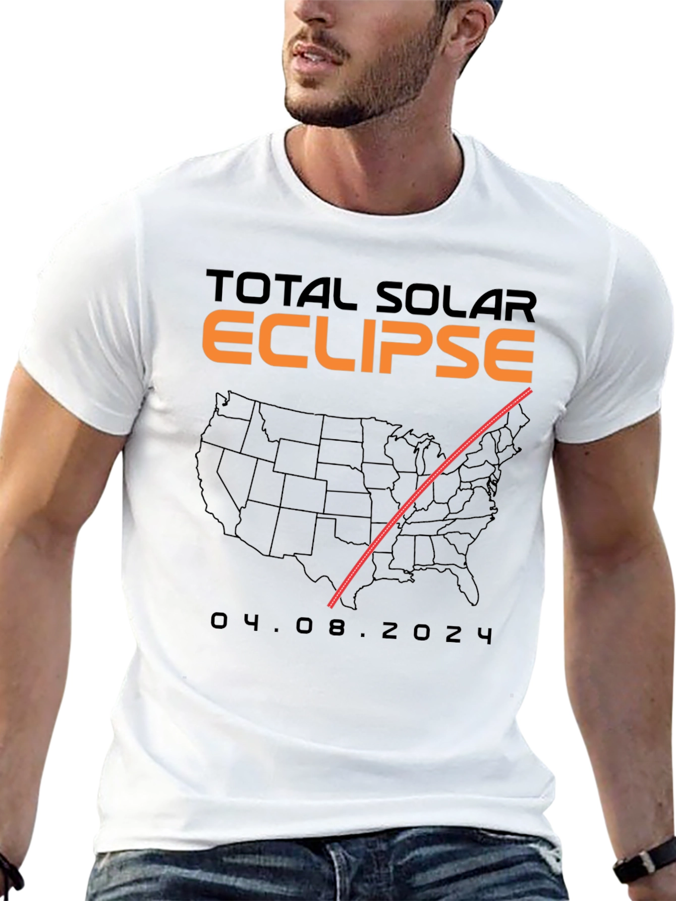 Total Solar Eclipse 2024 T-Shirt