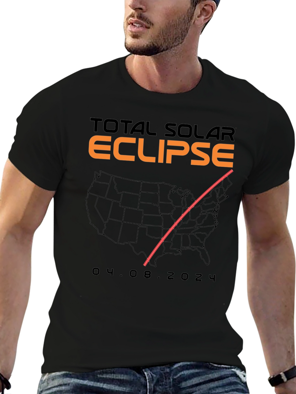 Total Solar Eclipse 2024 T-Shirt