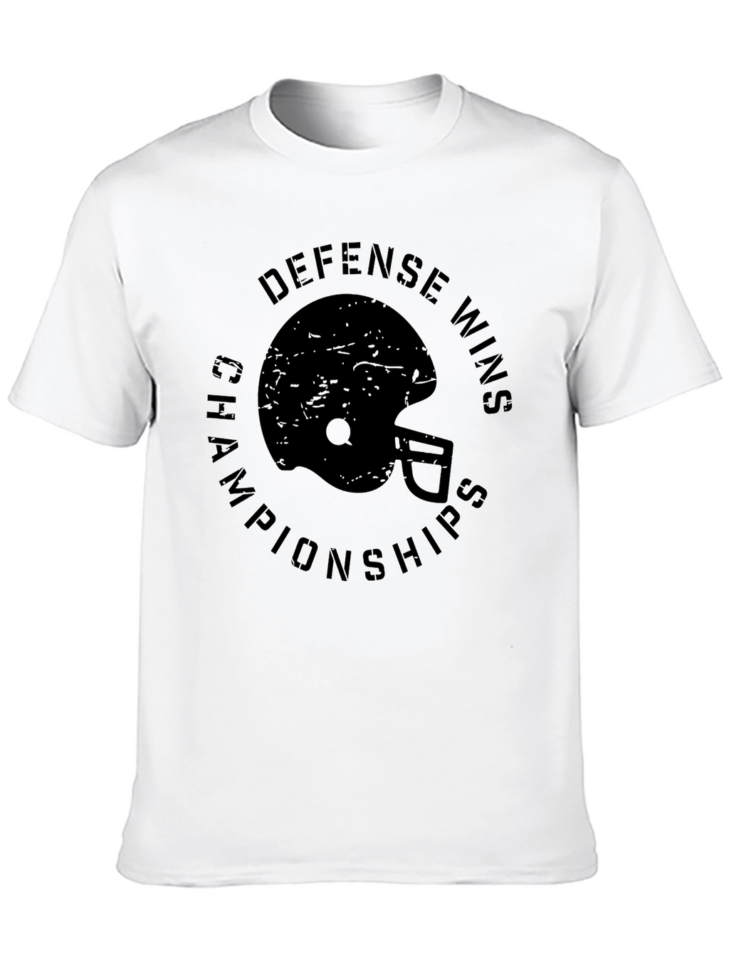 Defense Wins Championships Black T-Shirt
