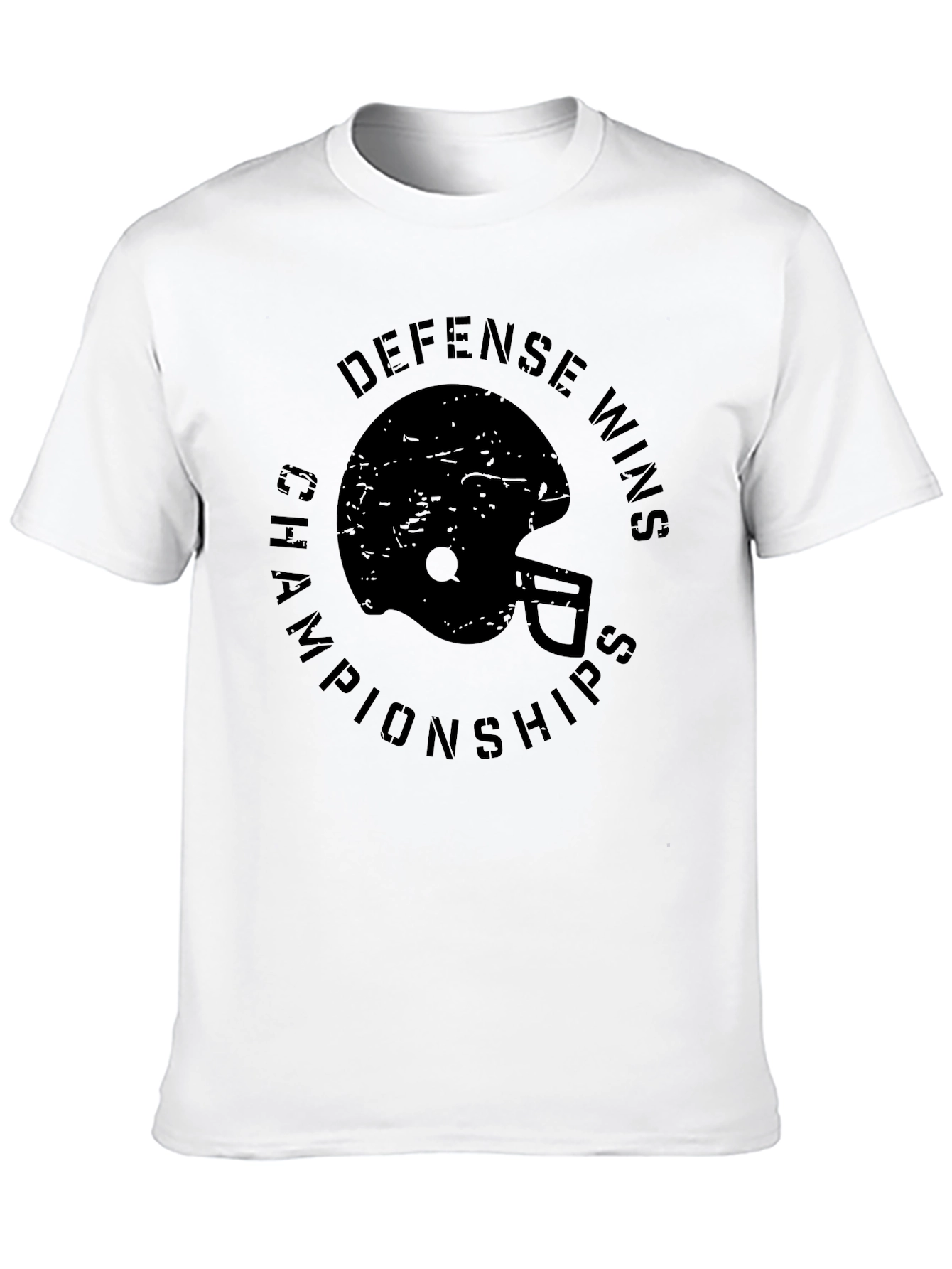 Defense Wins Championships Black T-Shirt