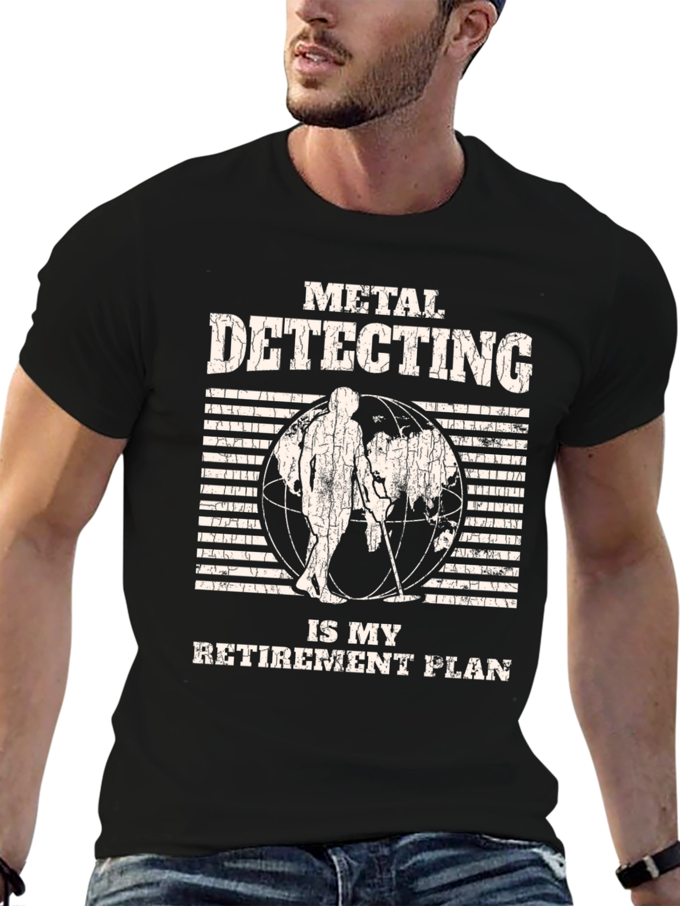 Metal Detecting Retirement Plan T-Shirt