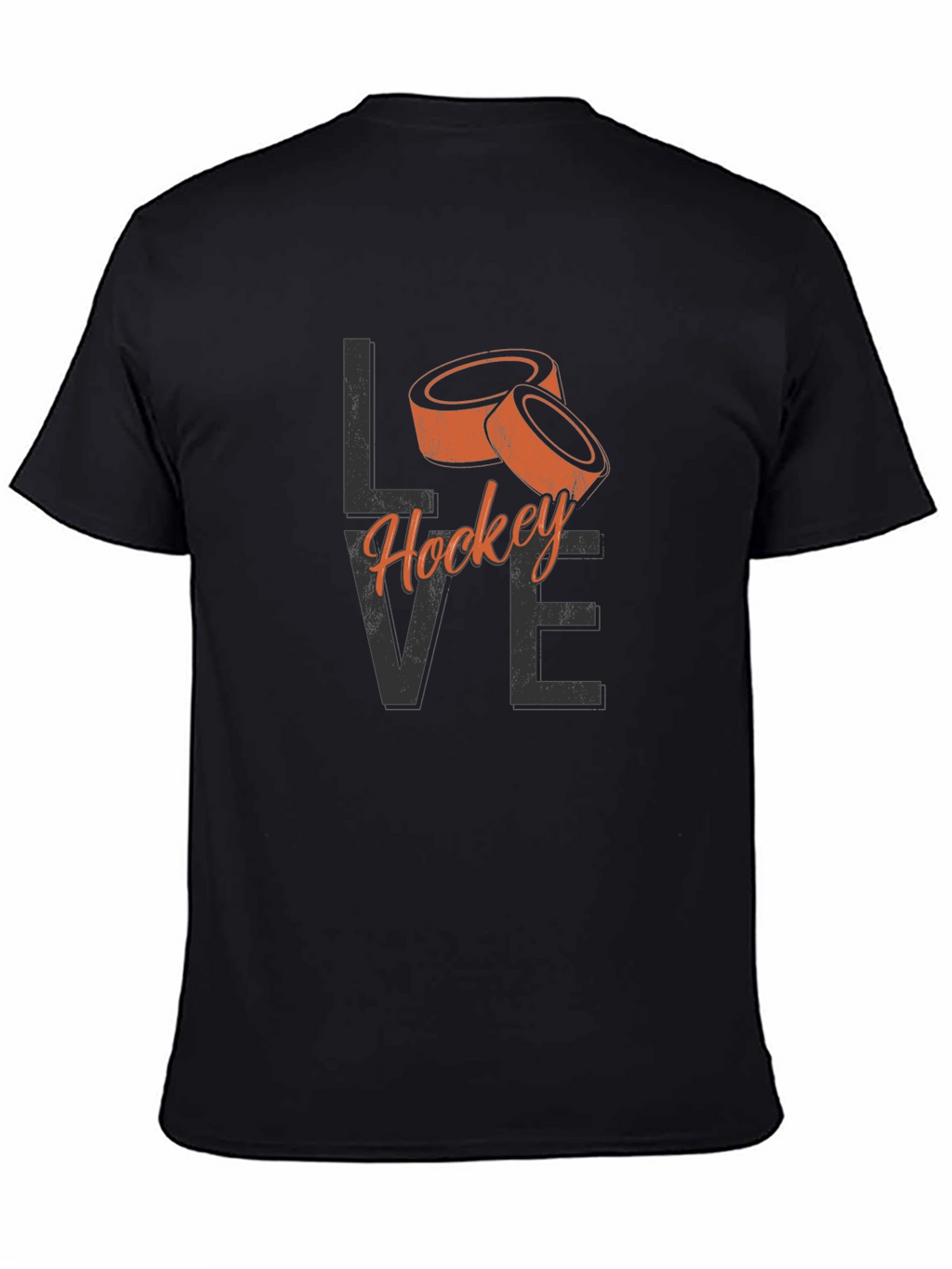 Love Hockey Graphic T-Shirt - Stylish Fan Apparel