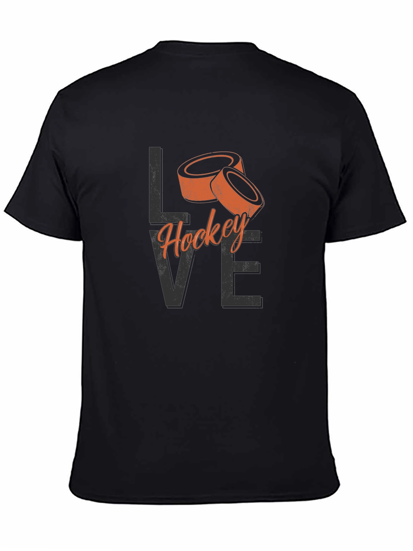 Love Hockey Graphic T-Shirt - Stylish Fan Apparel