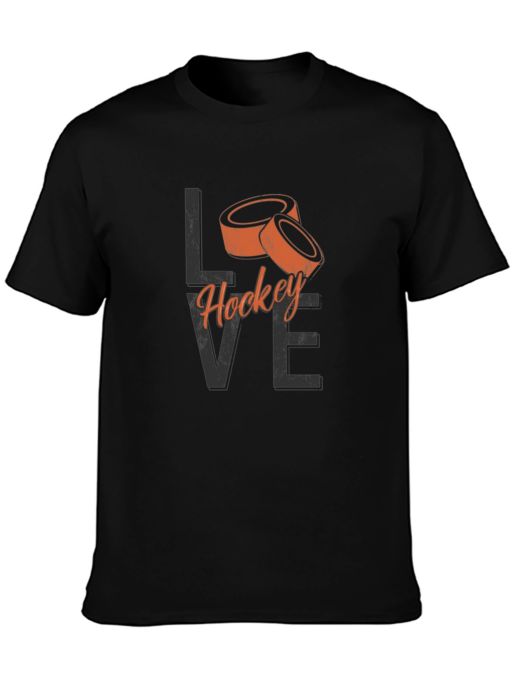 Love Hockey Graphic T-Shirt - Stylish Fan Apparel