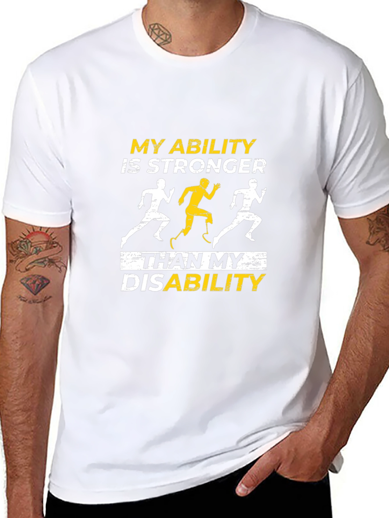 Inspirational Ability Disability T-Shirt