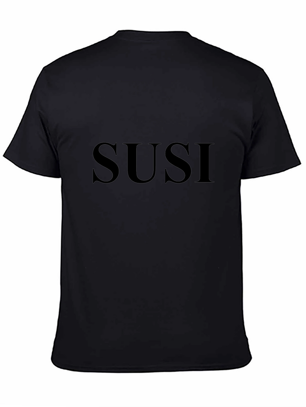SUSI Black T-Shirt - Simple & Stylish