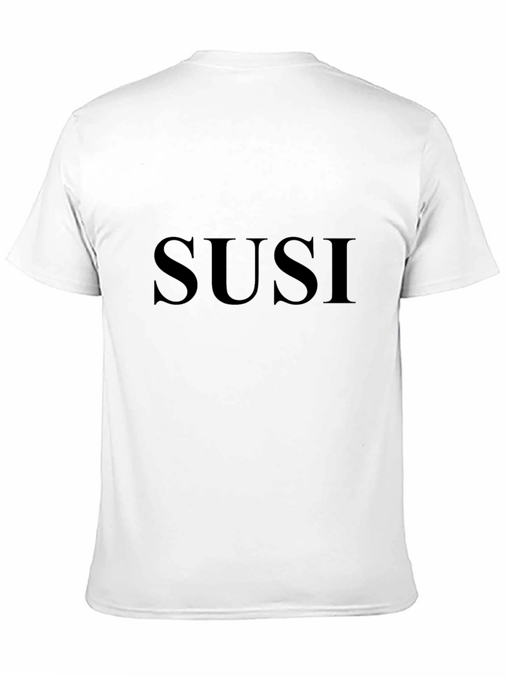 SUSI Black T-Shirt - Simple & Stylish