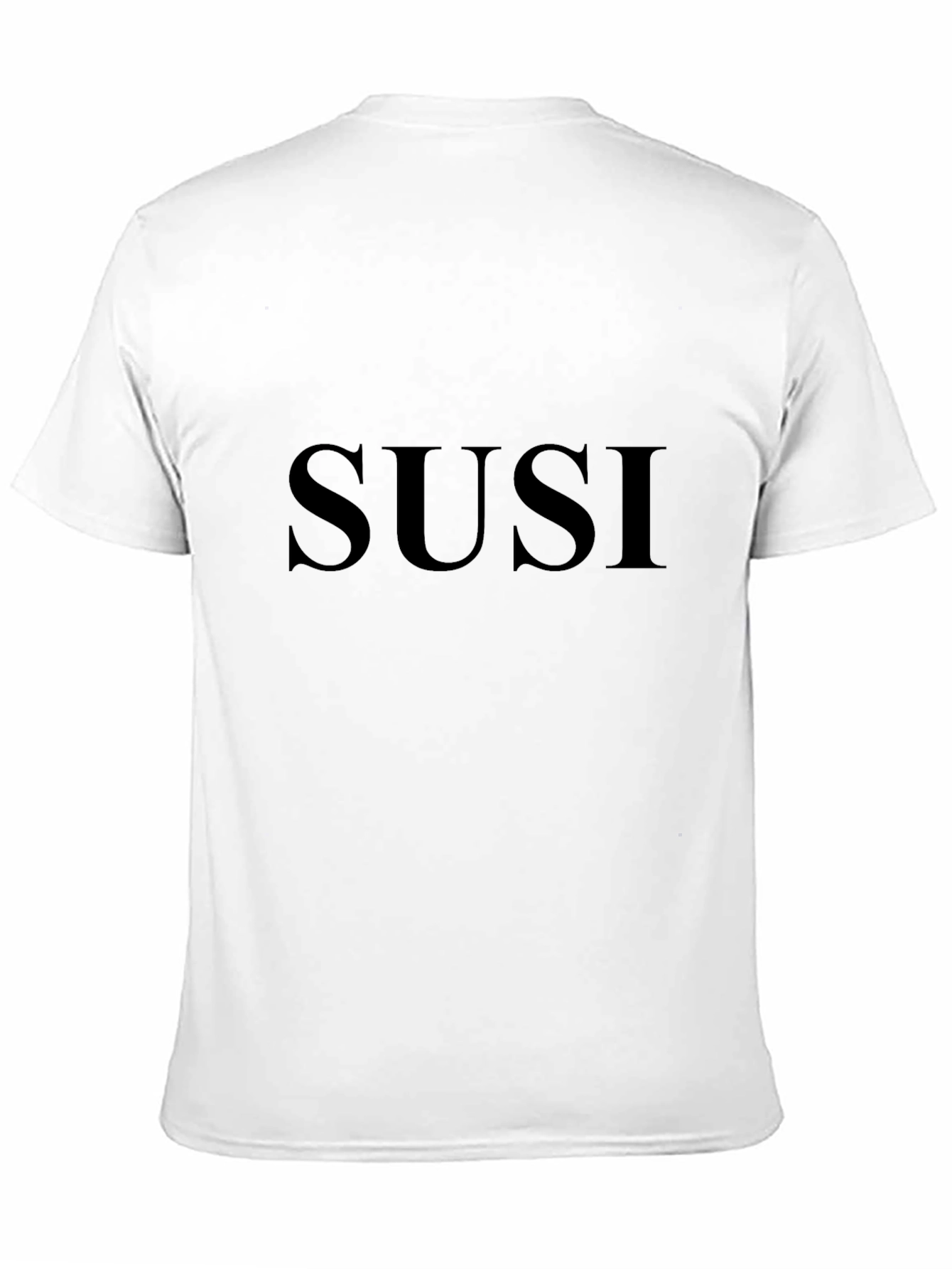SUSI Black T-Shirt - Simple & Stylish