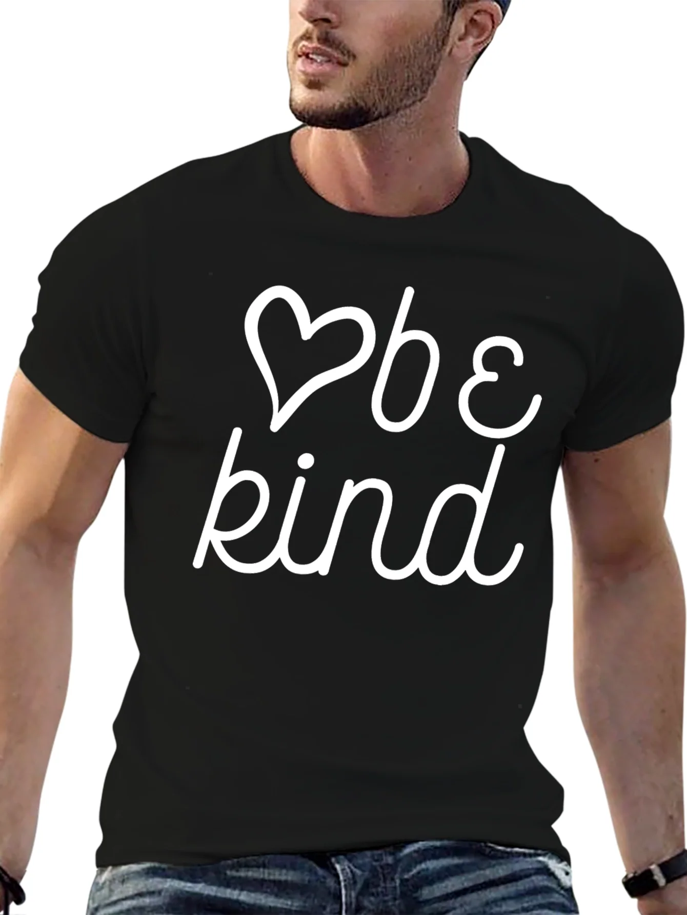 Be Kind T-Shirt - Soft Cotton Blend - Positive Message Tee