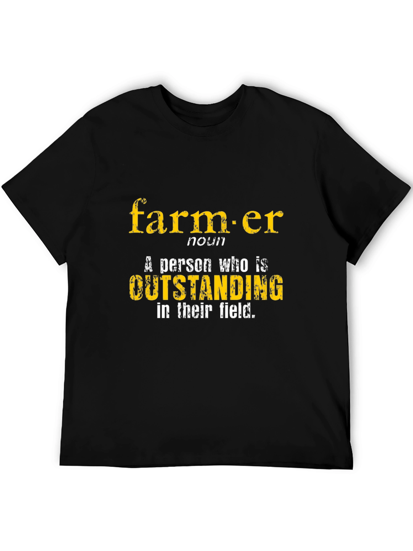 Farmer Definition Graphic Tee - Outstanding in Their Field