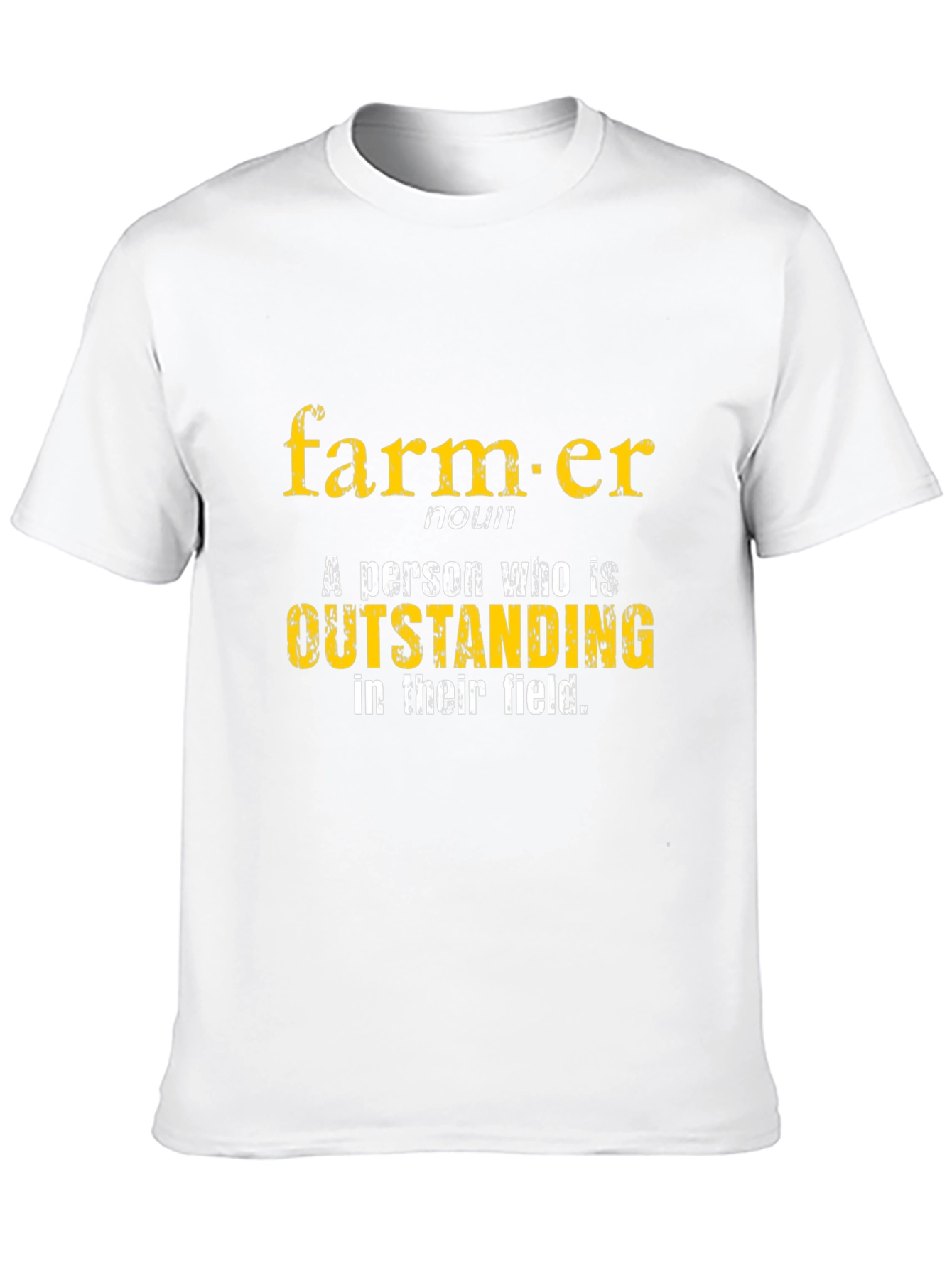 Farmer Definition Graphic Tee - Outstanding in Their Field