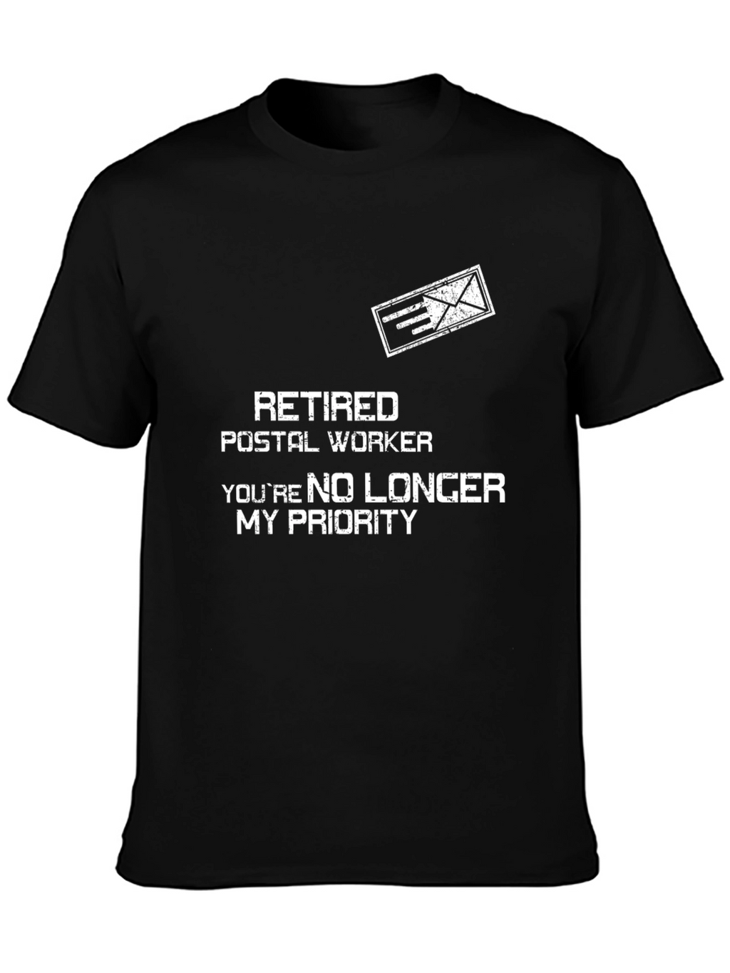 Retired Postal Worker Graphic T-Shirt