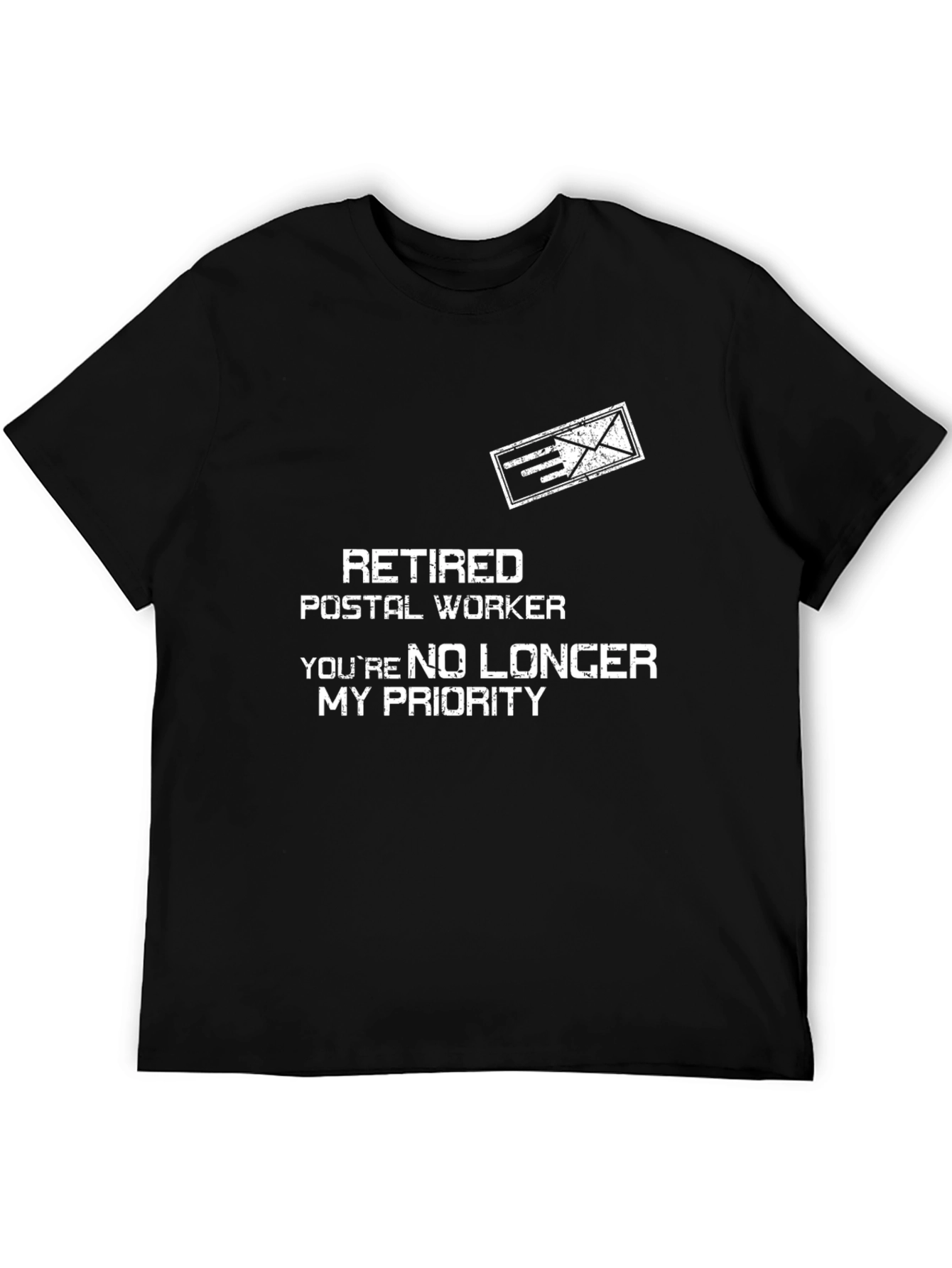 Retired Postal Worker Graphic T-Shirt