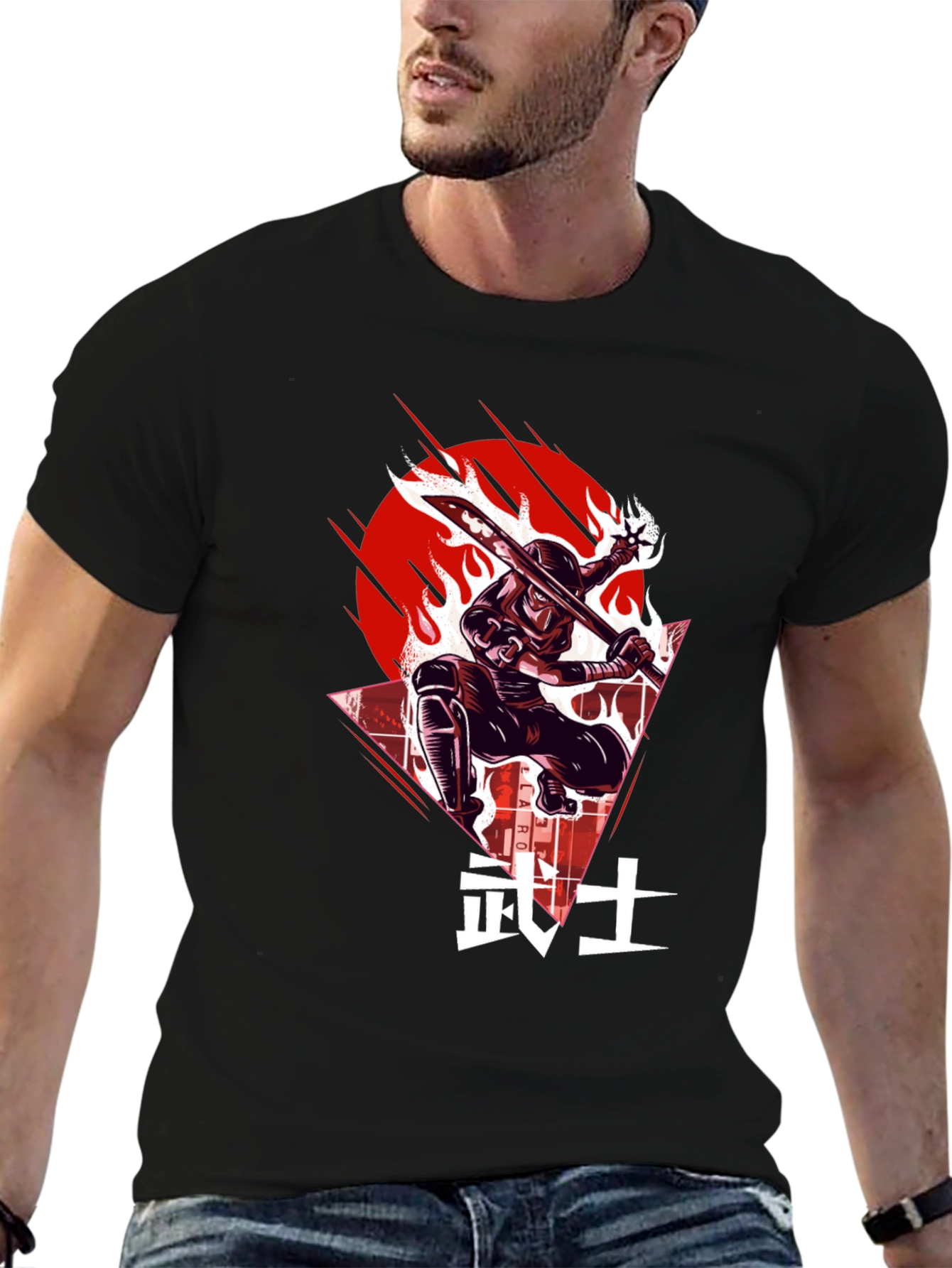 Ninja Warrior Graphic Tee - Martial Arts T-Shirt