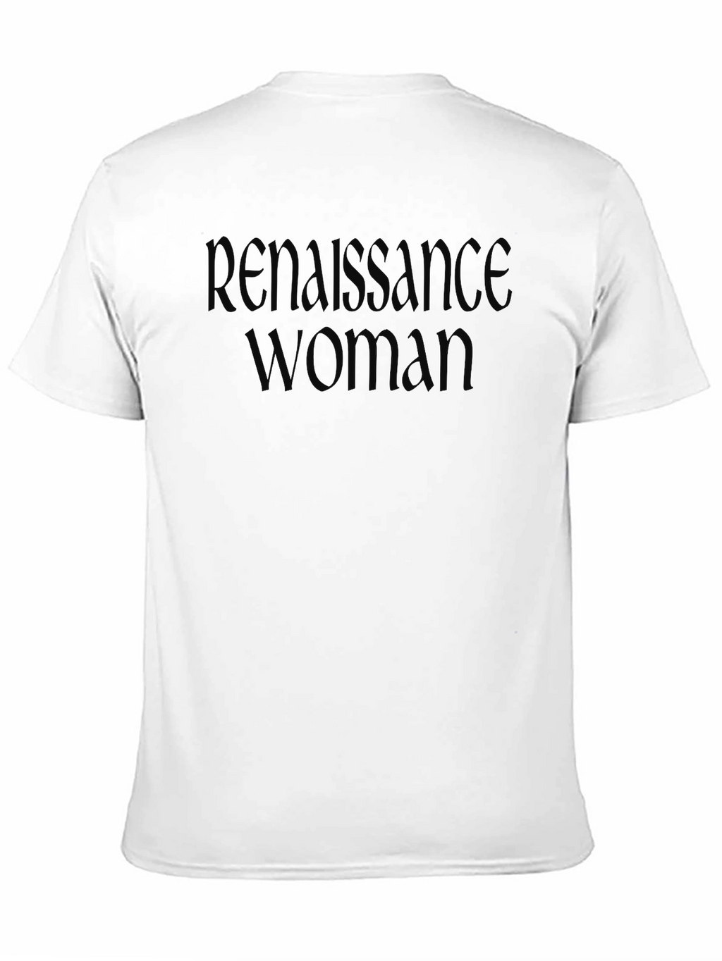 Renaissance Woman Black Graphic Tee