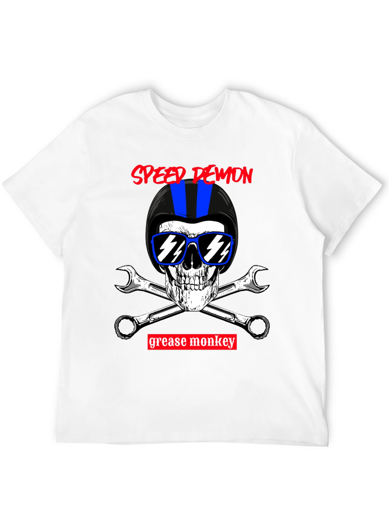 Speed Demon Grease Monkey Biker T-Shirt