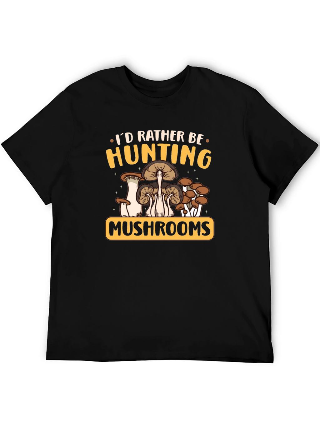 Mushroom Hunting Graphic Tee